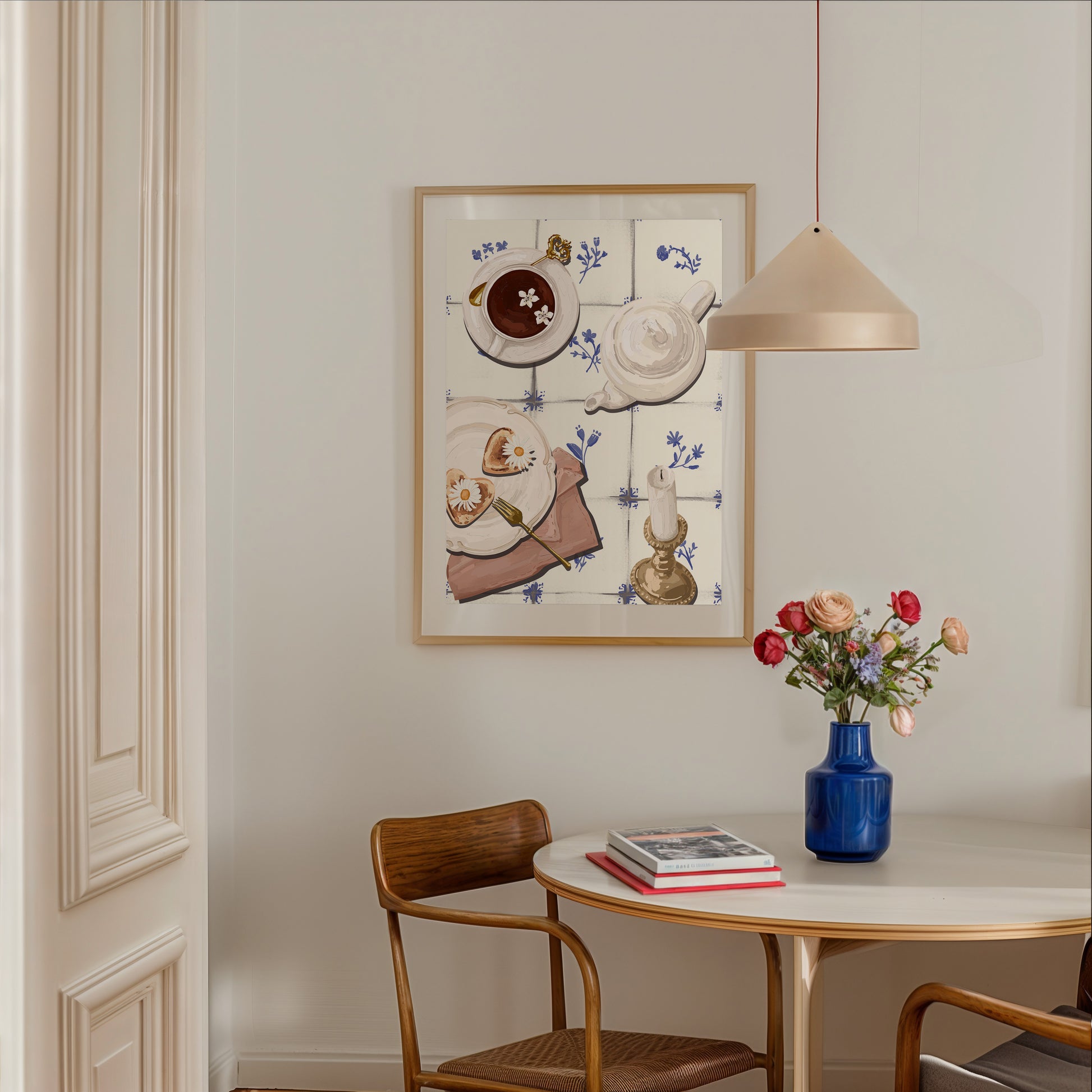 French Tea Time Poster