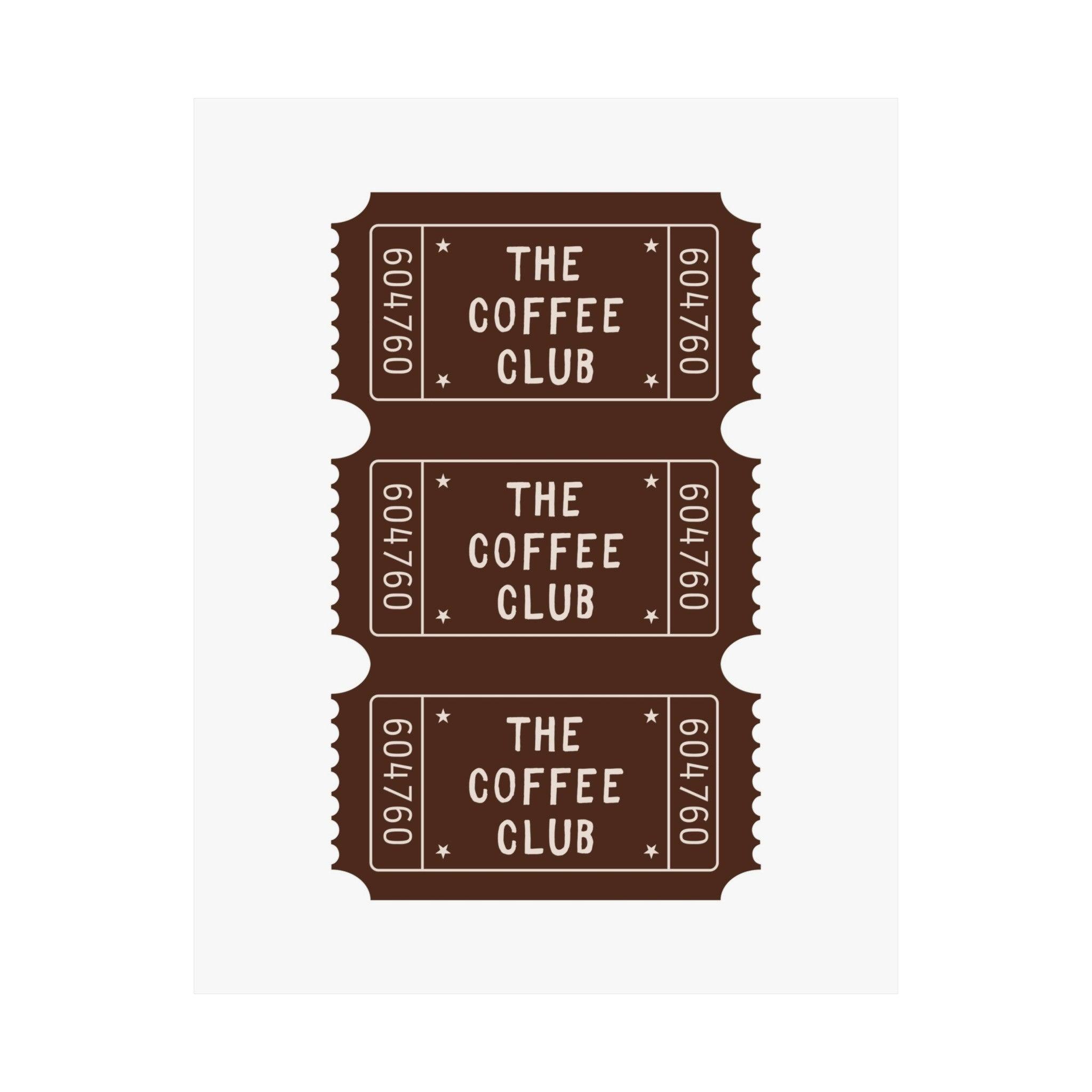 The Coffee Club Poster