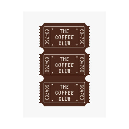 The Coffee Club Poster