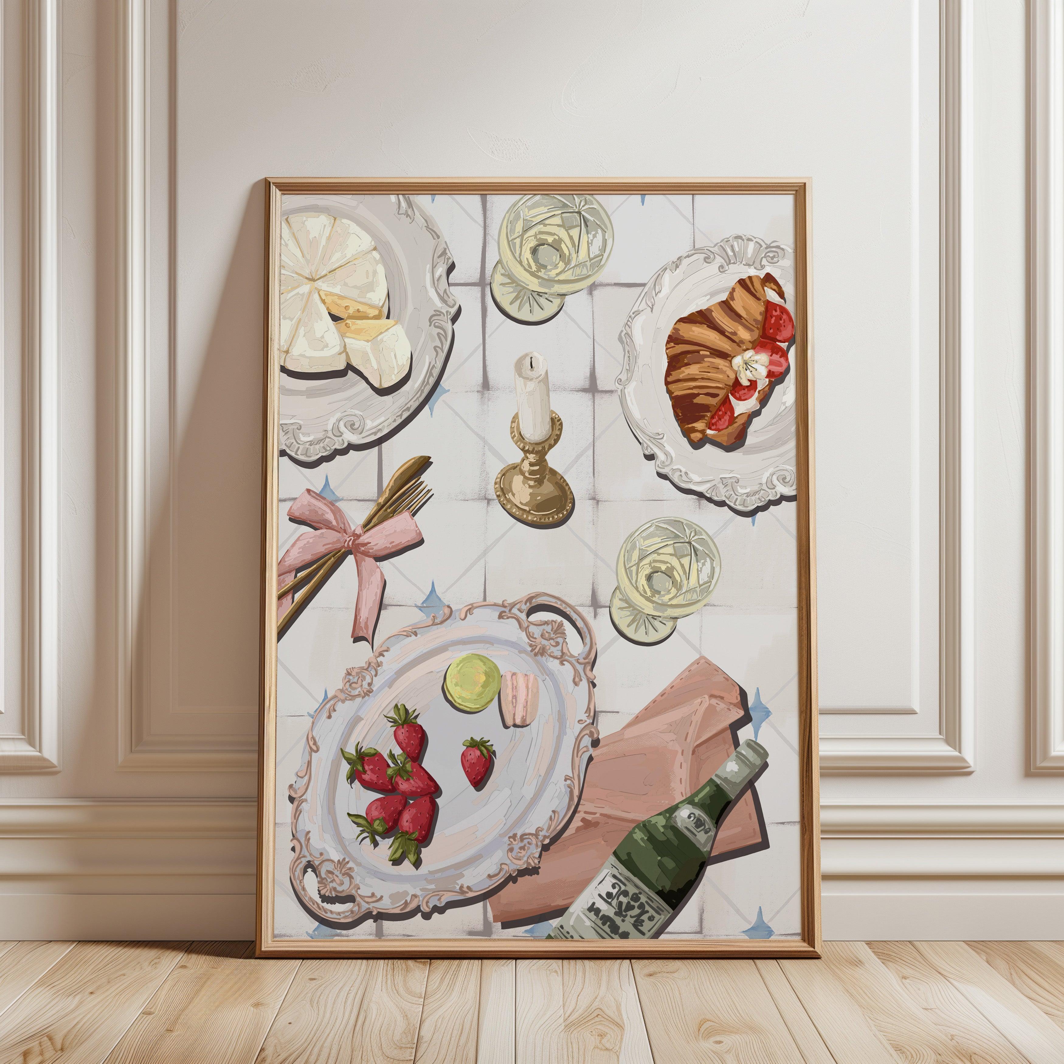 Coquette Brunch Poster