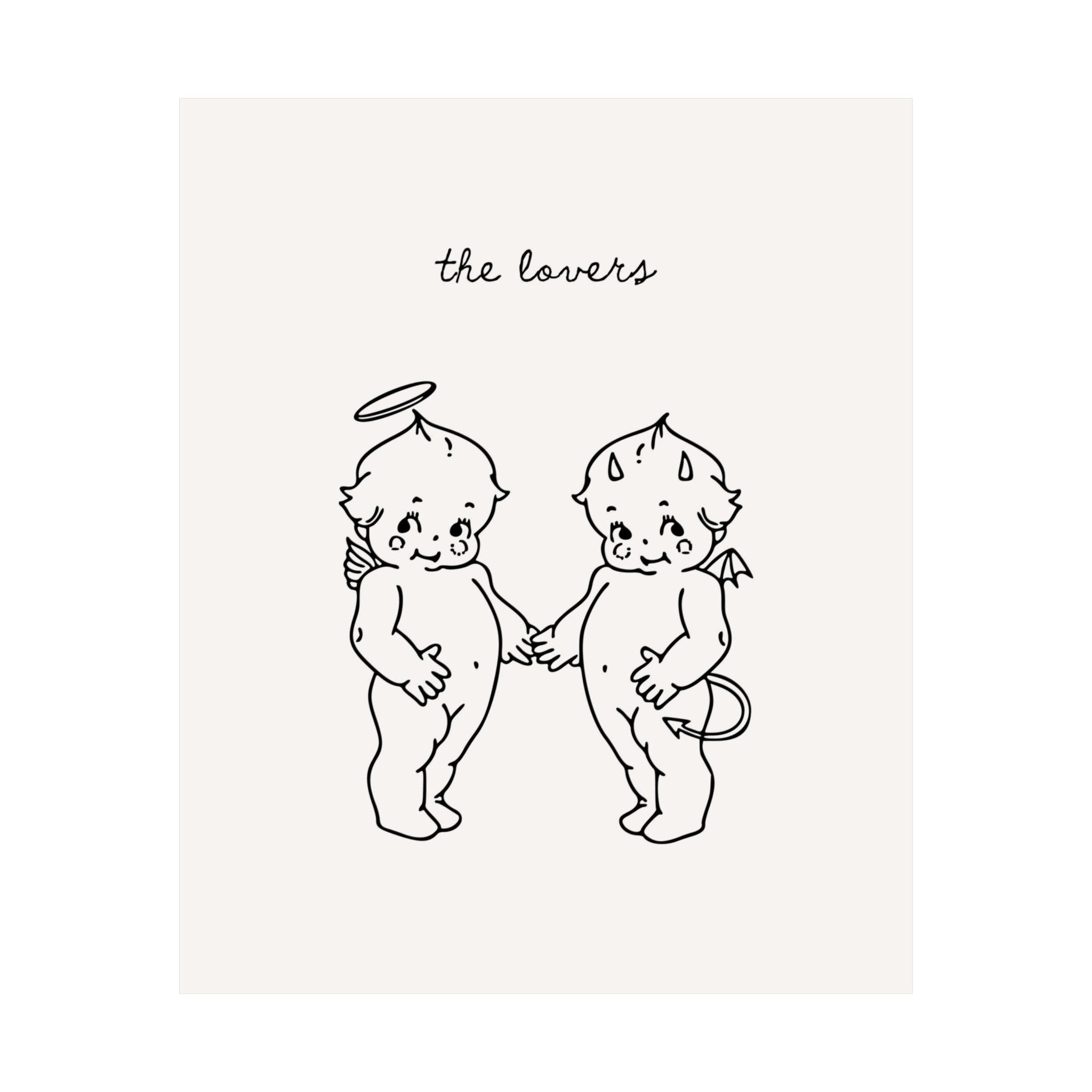 The Lovers Kewpie Poster