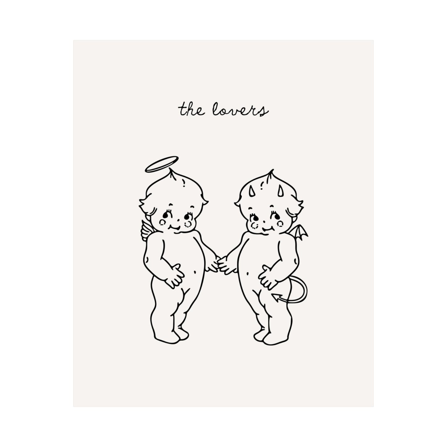 The Lovers Kewpie Poster