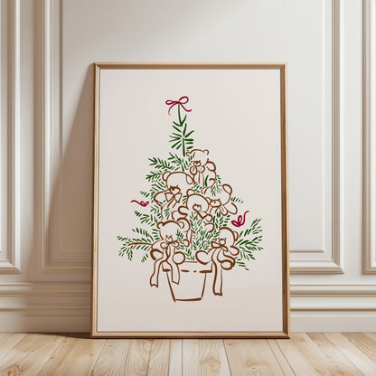 Set of 10 Printable Christmas Prints
