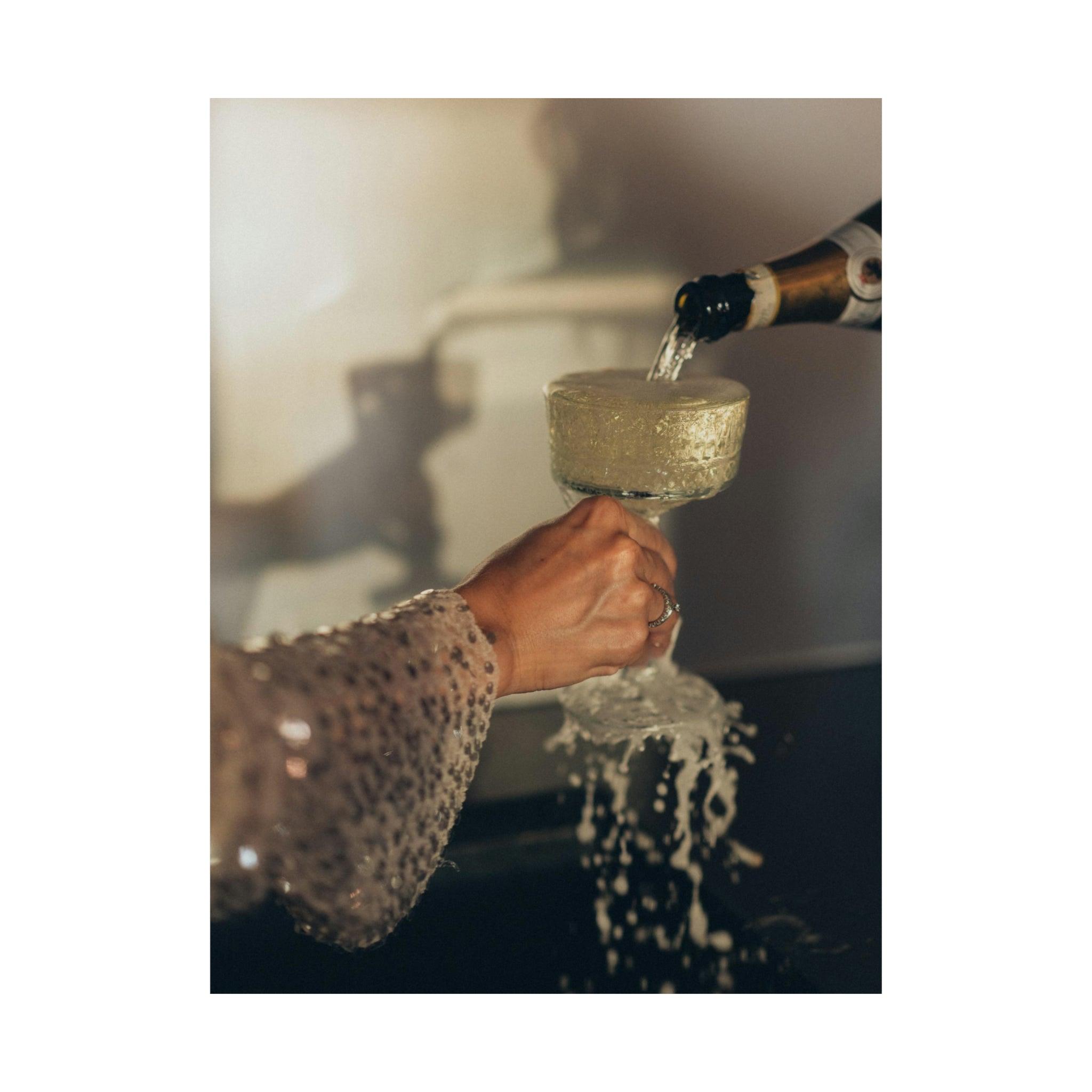 Champagne Photography Poster