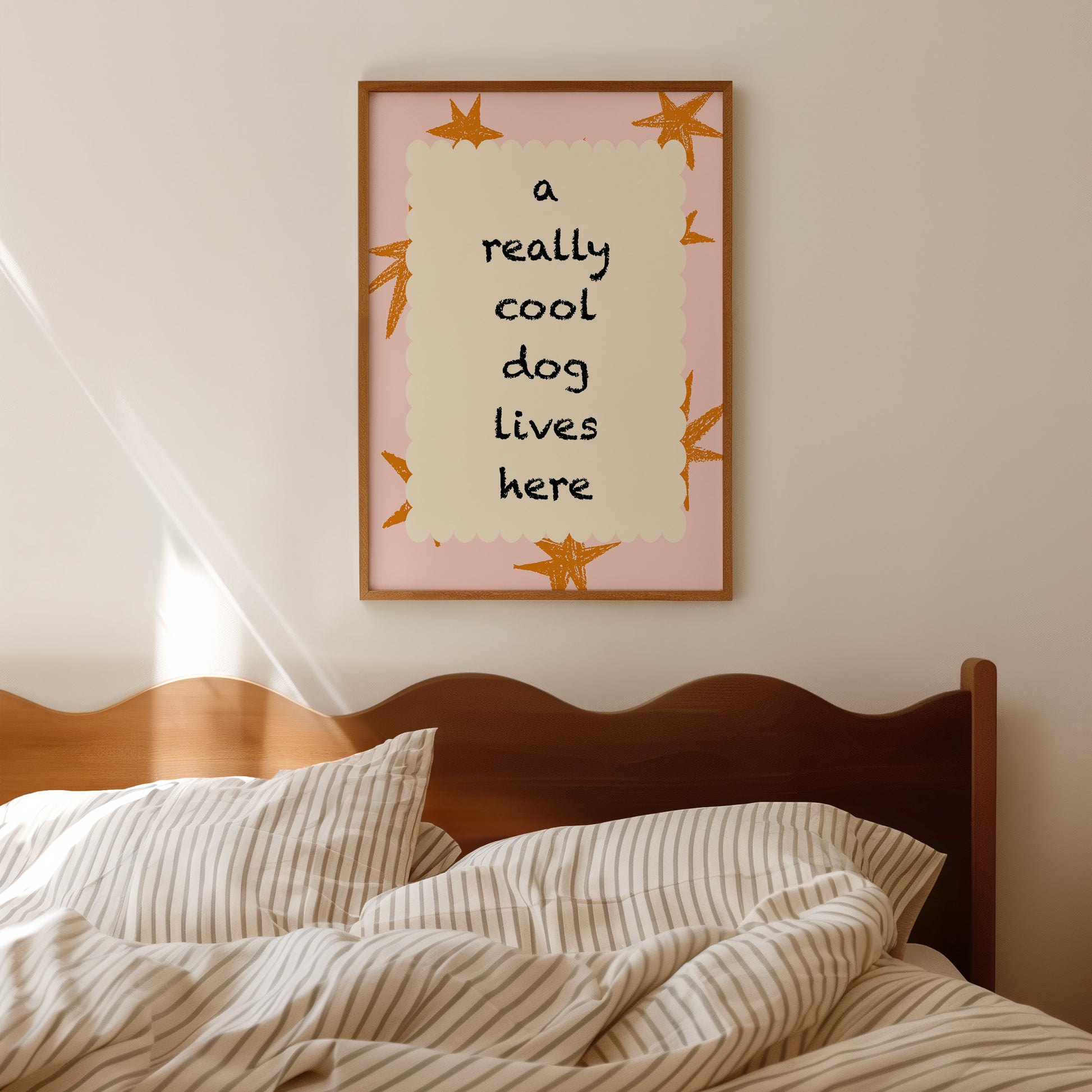 A Really Cool Dog Lives Here Poster