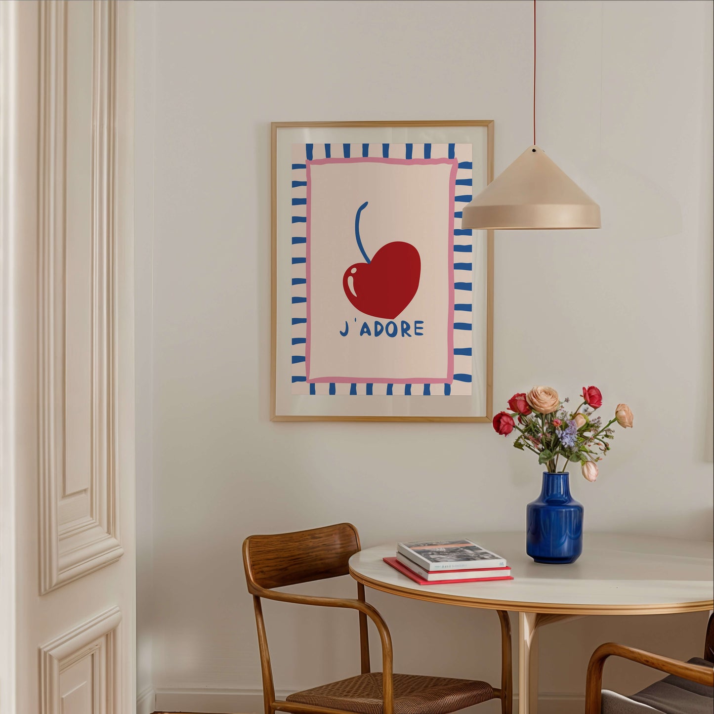 J'adore Cherry Poster