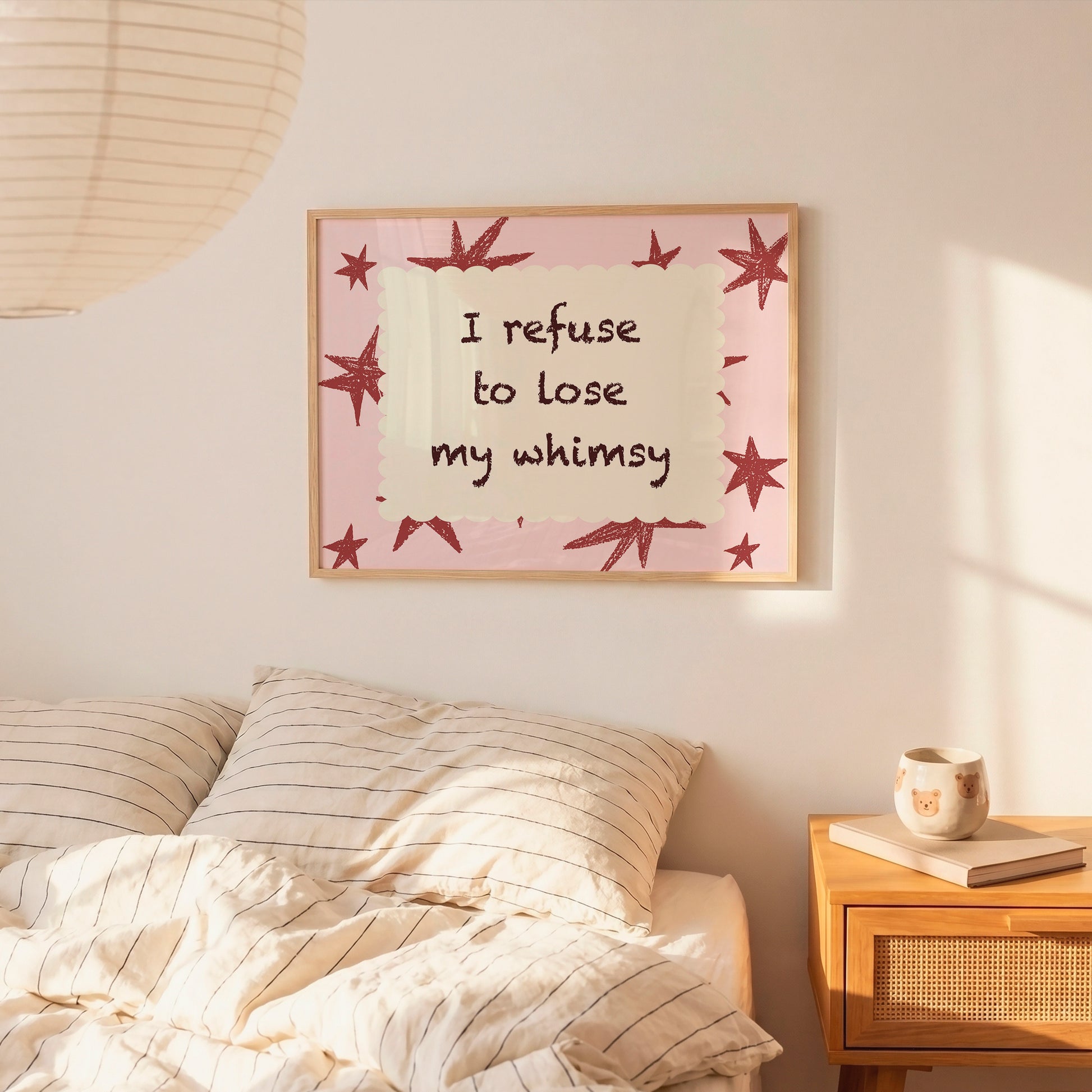 I Refuse to Lose My Whimsy Poster