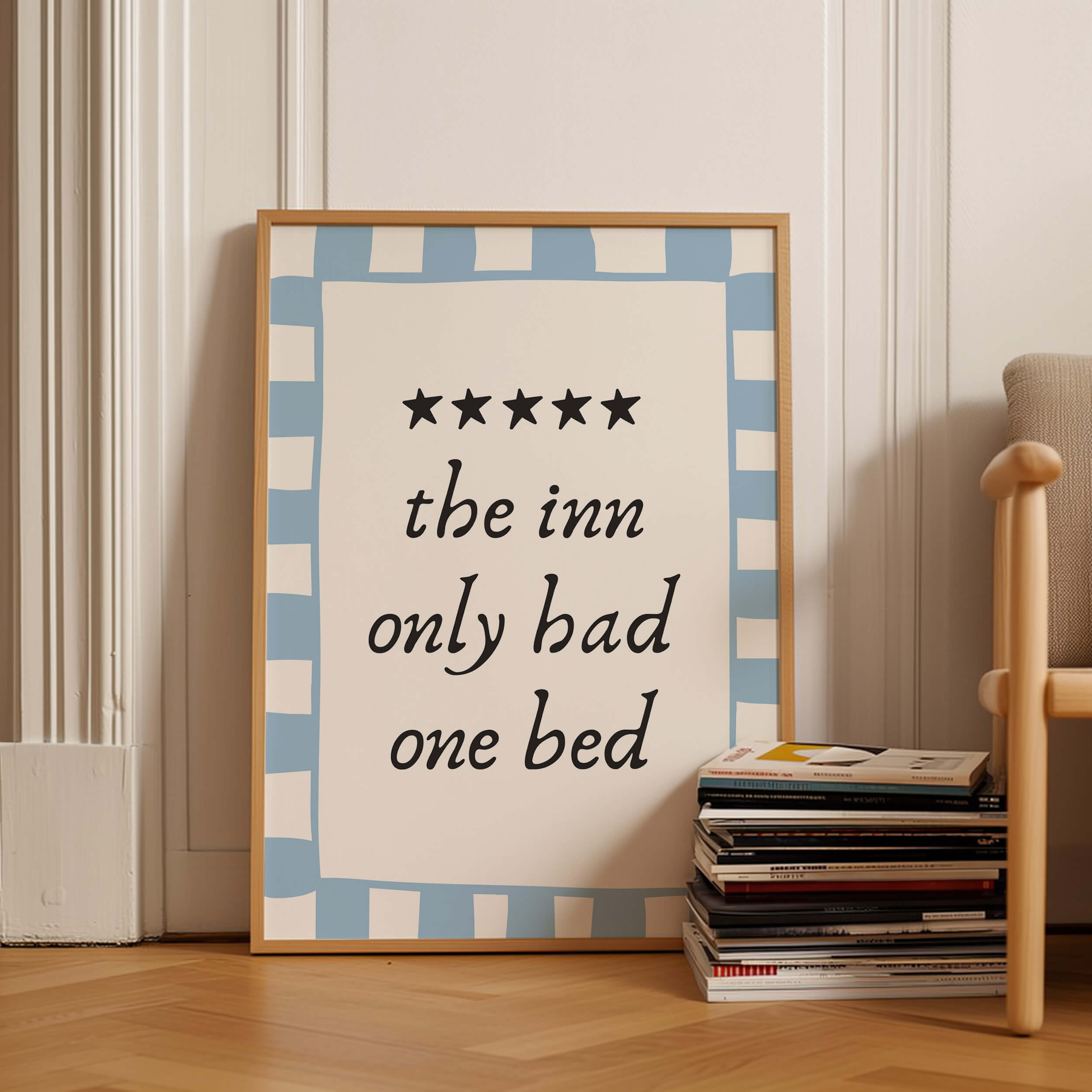 The Inn Only Had One Bed Poster