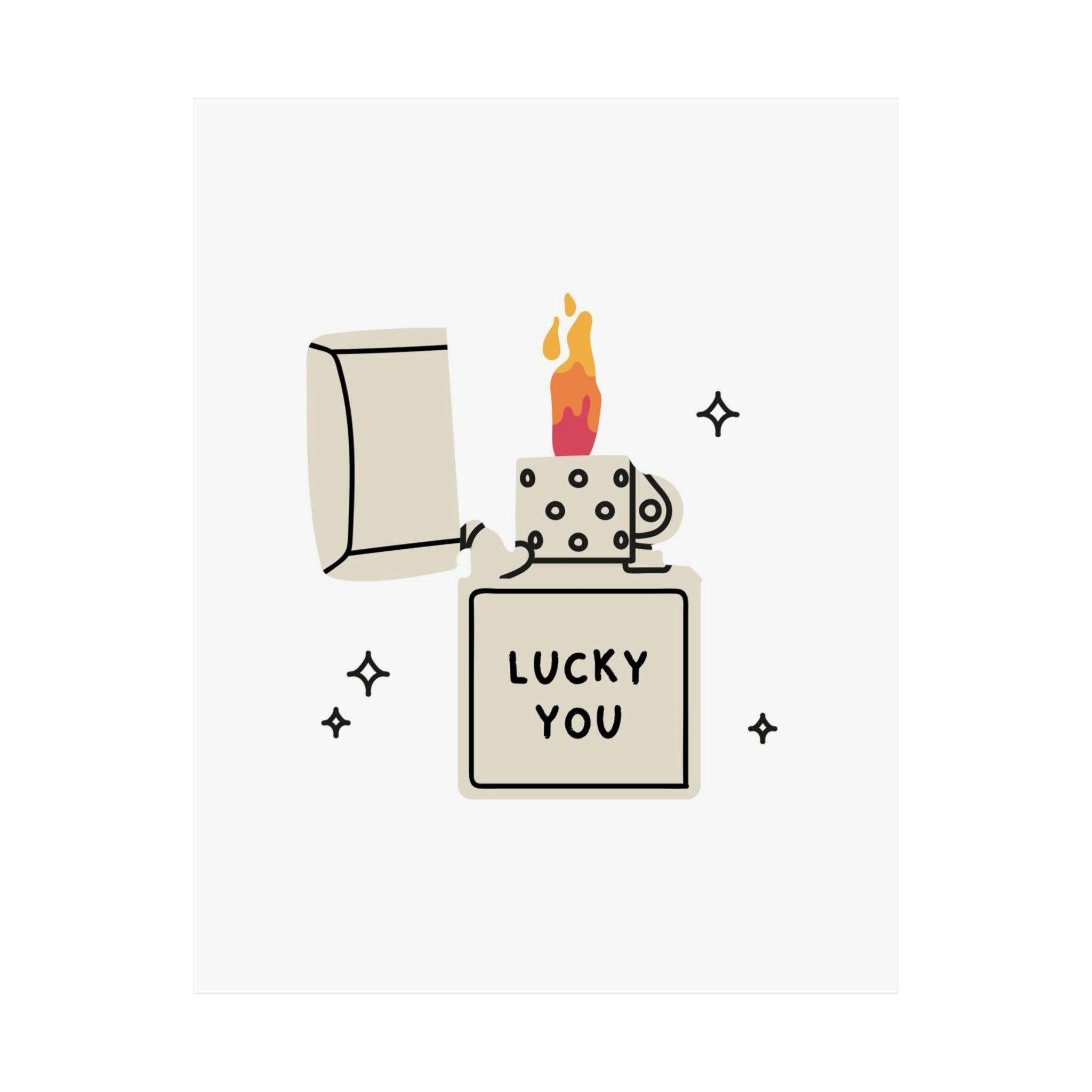 Lucky You Lighter Poster
