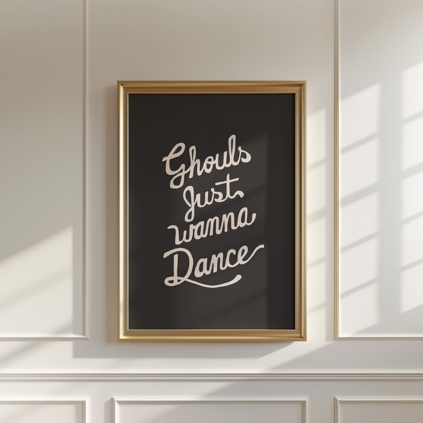 Ghouls Just Wanna Dance Poster