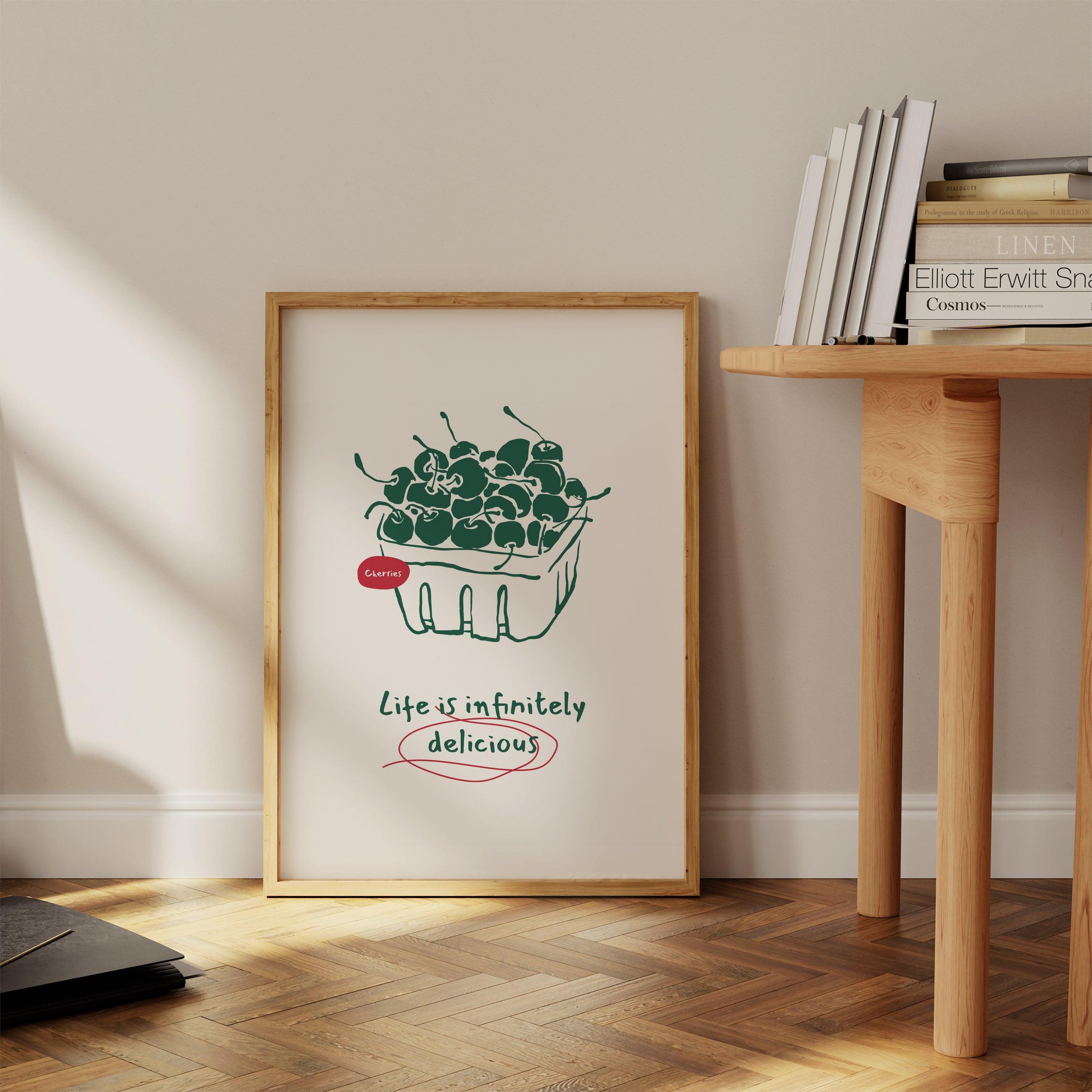 Bowl of Cherries Poster