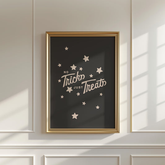 No Tricks Just Treats Poster