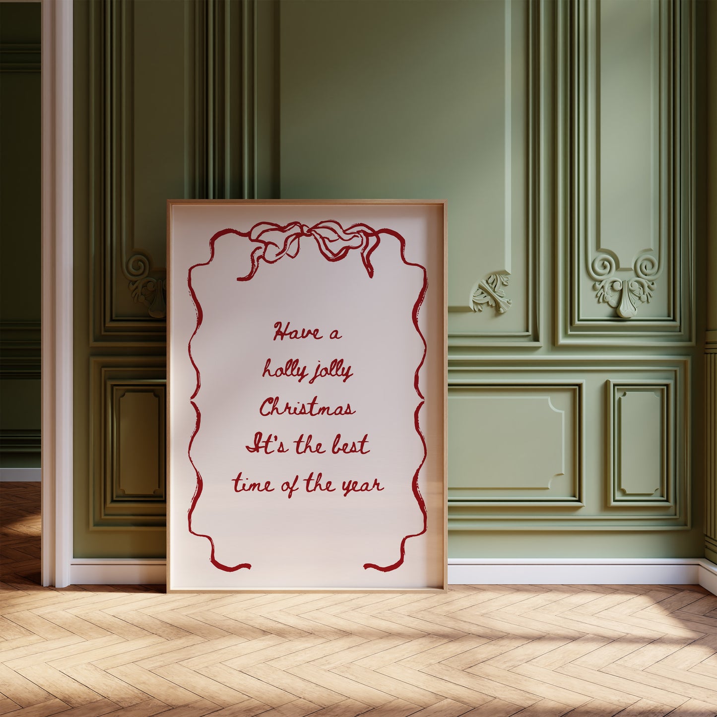 Holly Jolly Christmas Poster