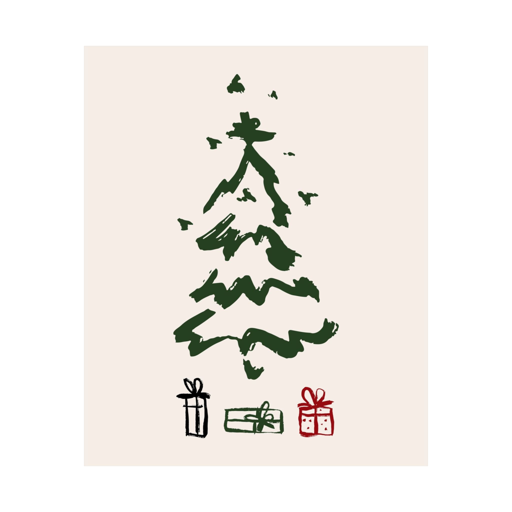 Christmas Tree Poster