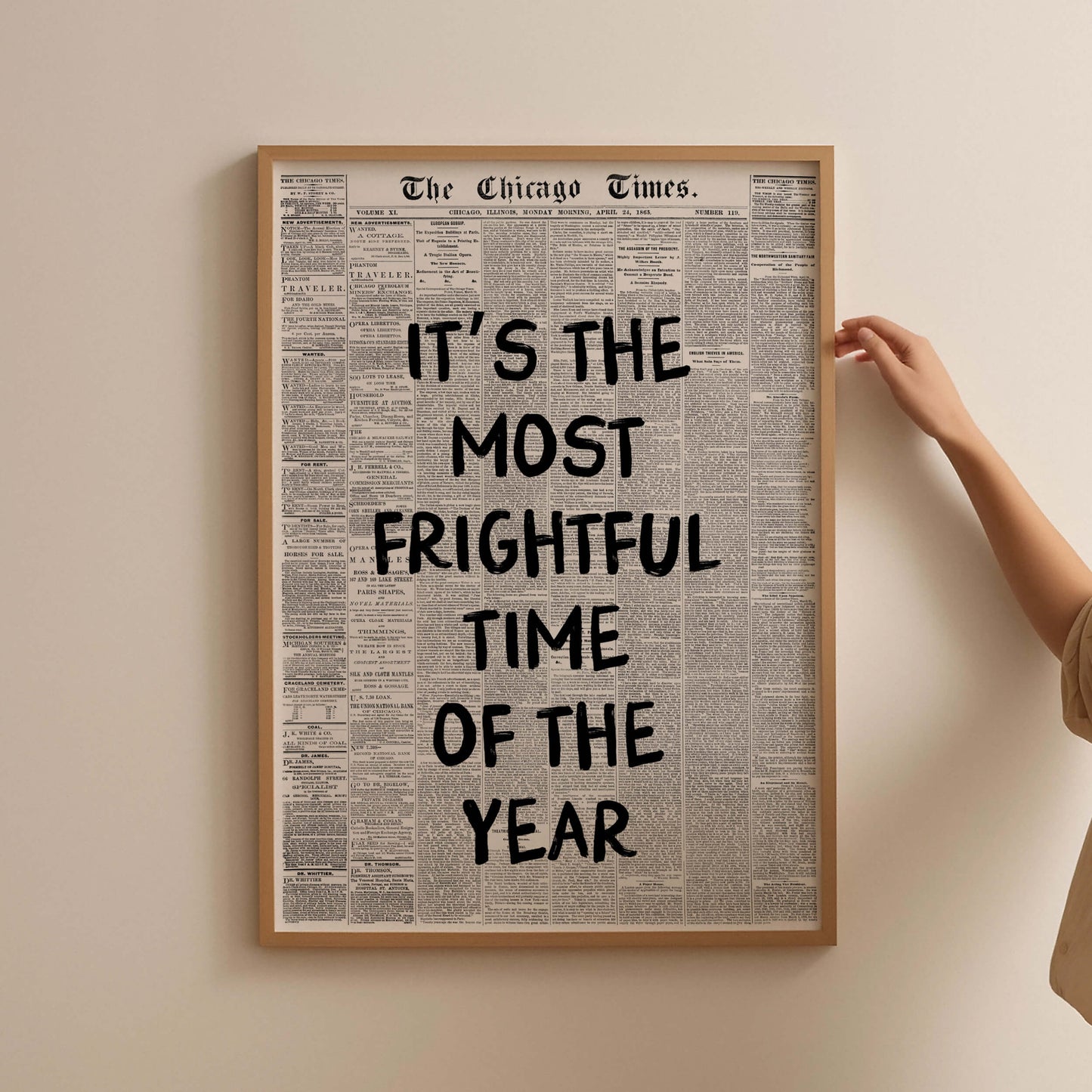 It’s the Most Frightful Time of the Year Poster