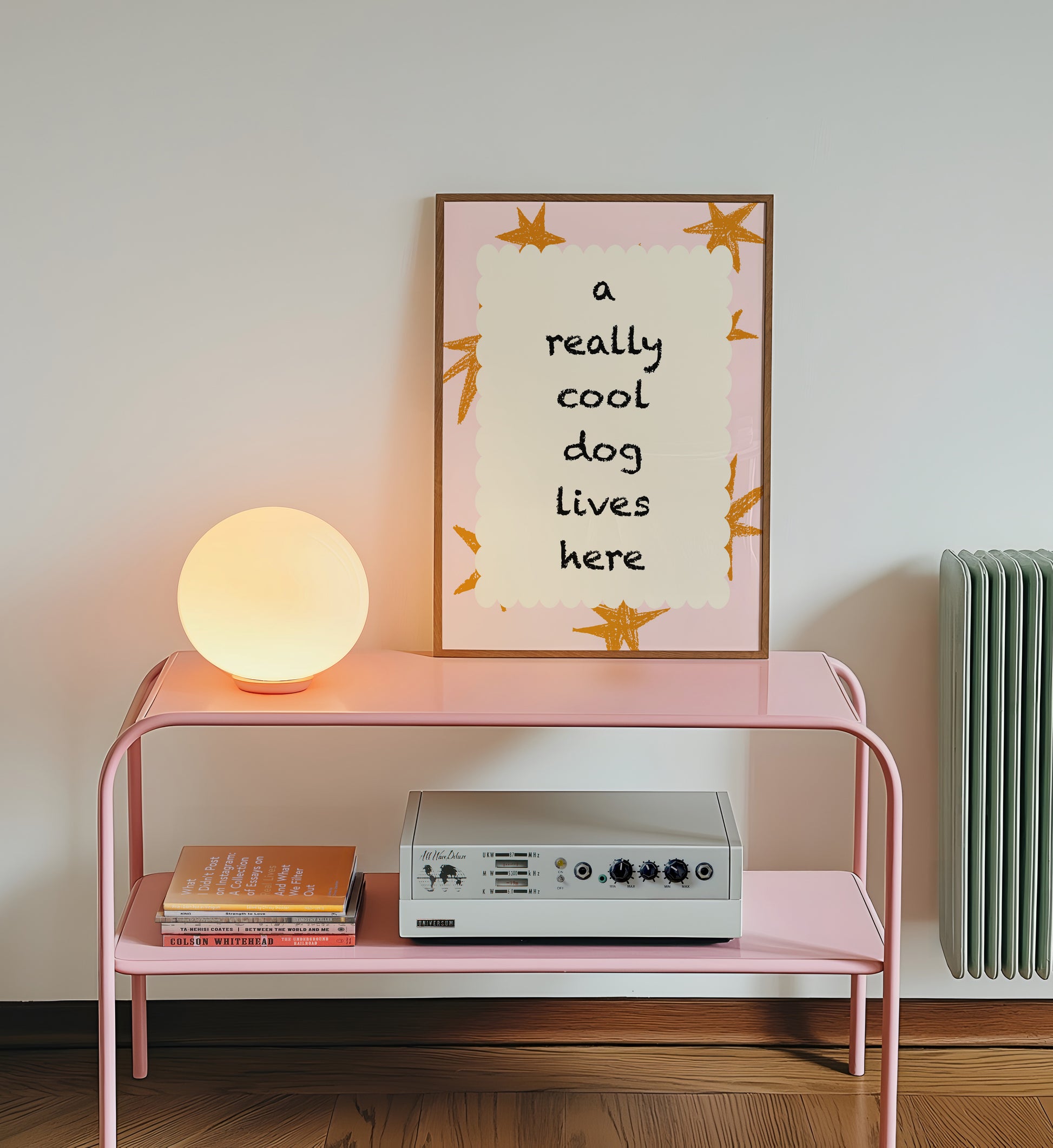 A Really Cool Dog Lives Here Poster
