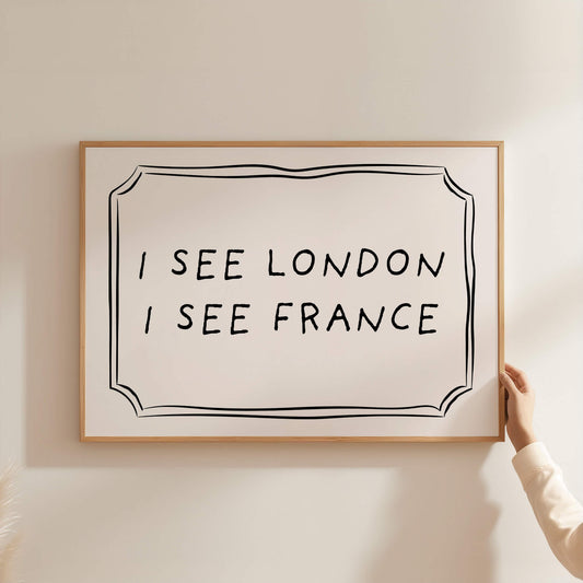 I See London I See France Poster