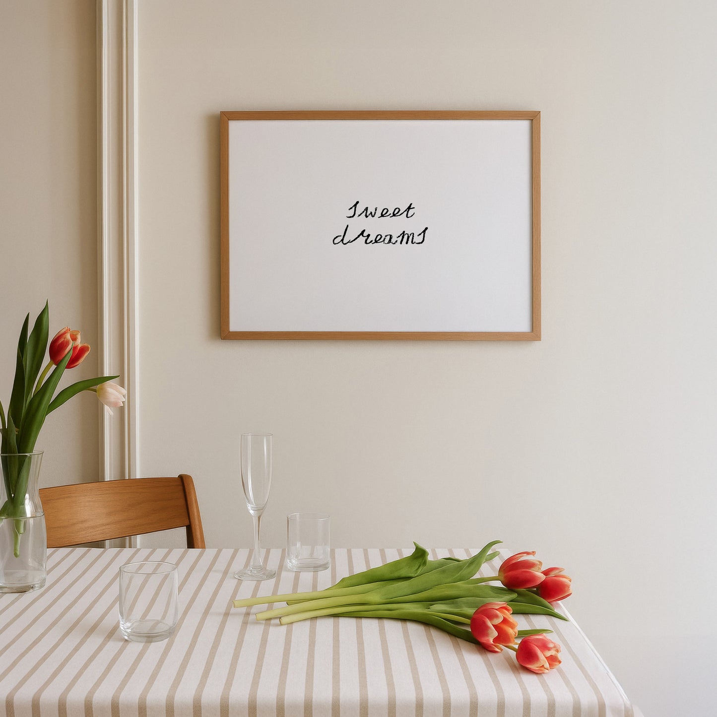 Sweet Dream Minimalist Quote Poster