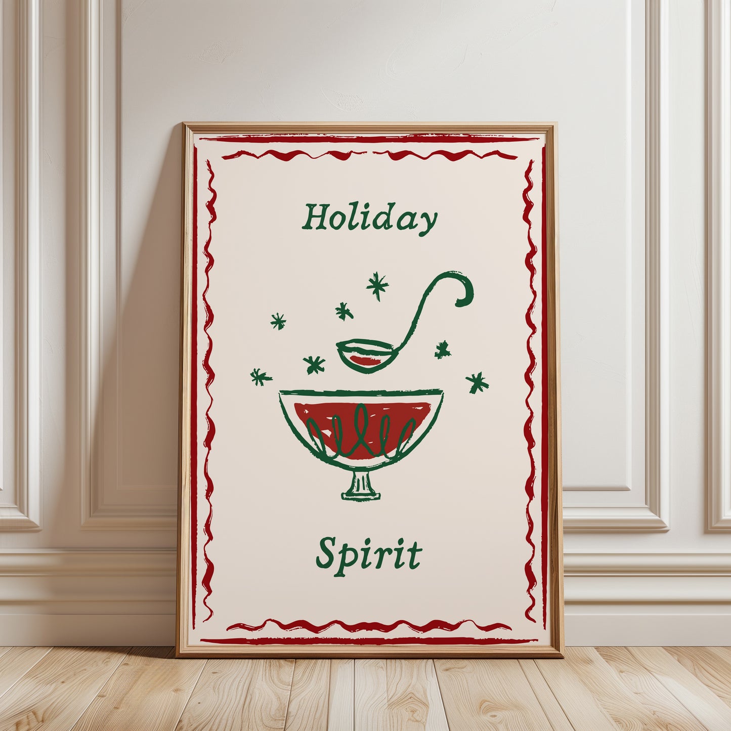 Set of 10 Printable Christmas Prints