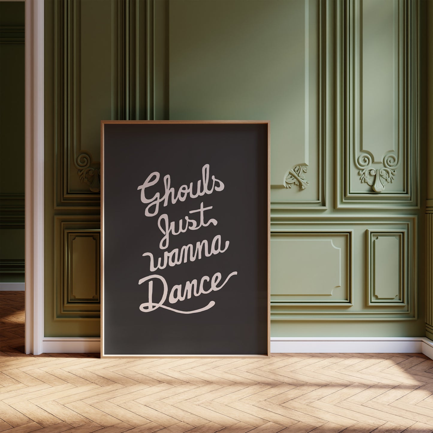 Ghouls Just Wanna Dance Poster