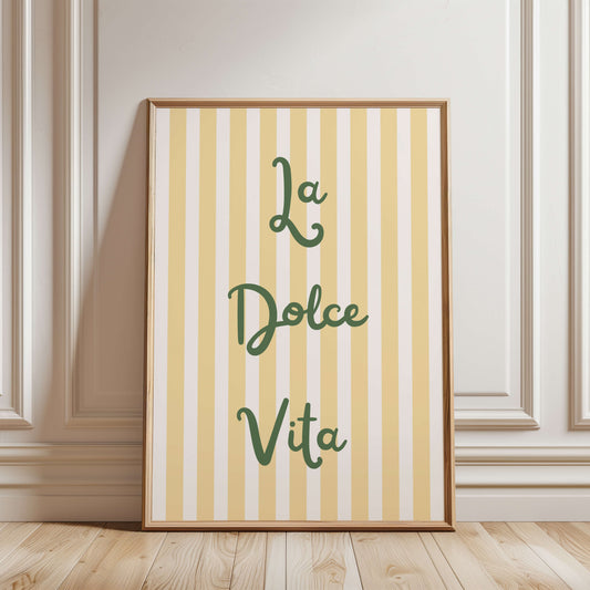 La Dolce Vita Poster