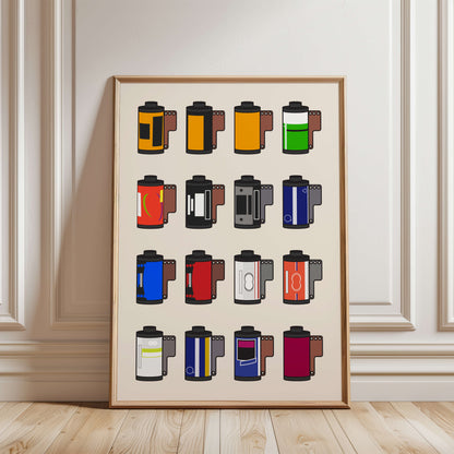 Film Canisters Poster
