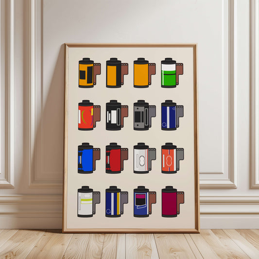 Film Canisters Poster