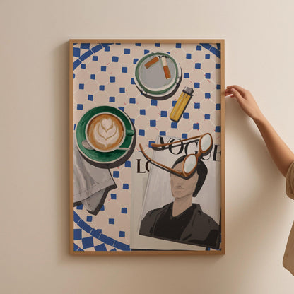 Morning Coffee Poster