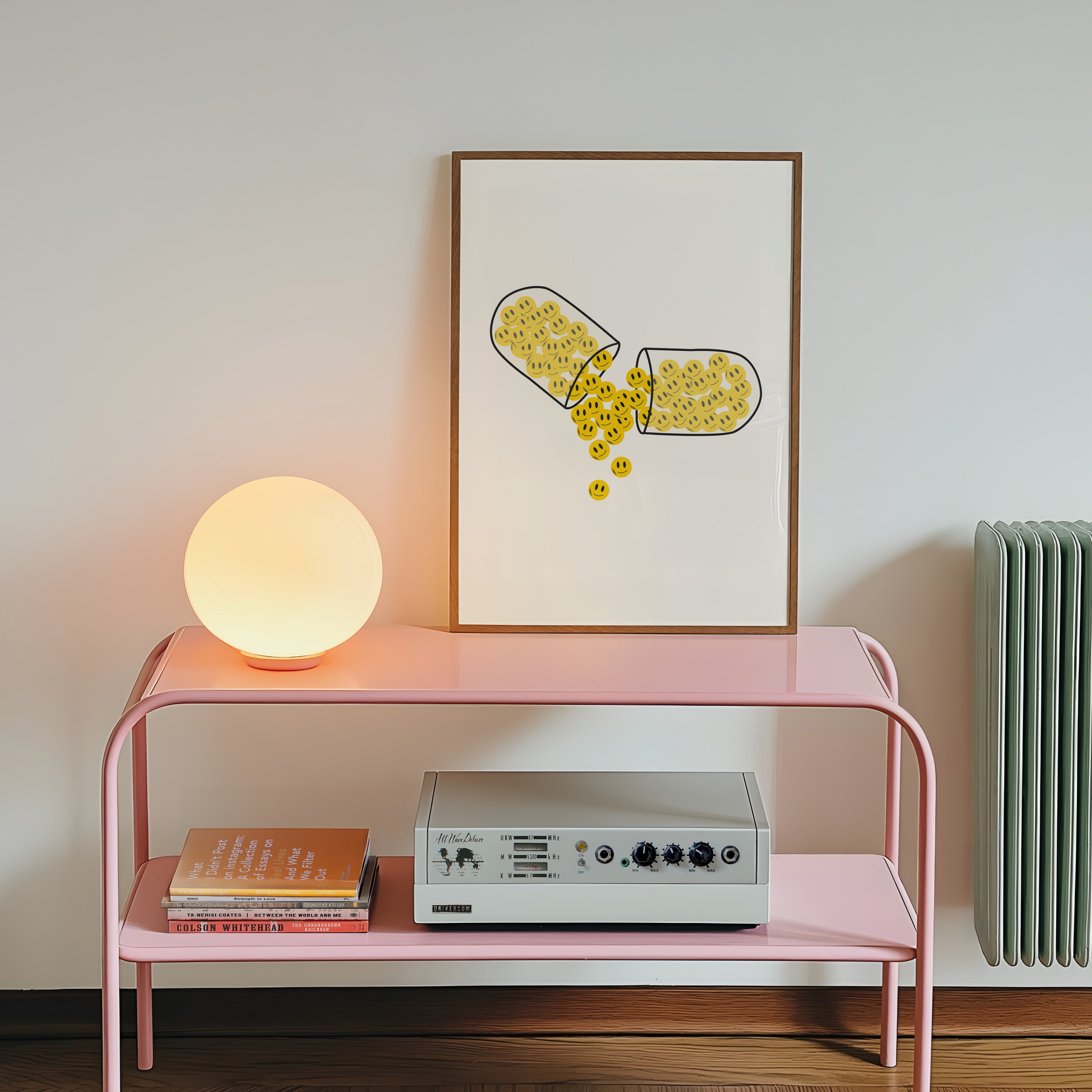Happy Pills Yellow Poster