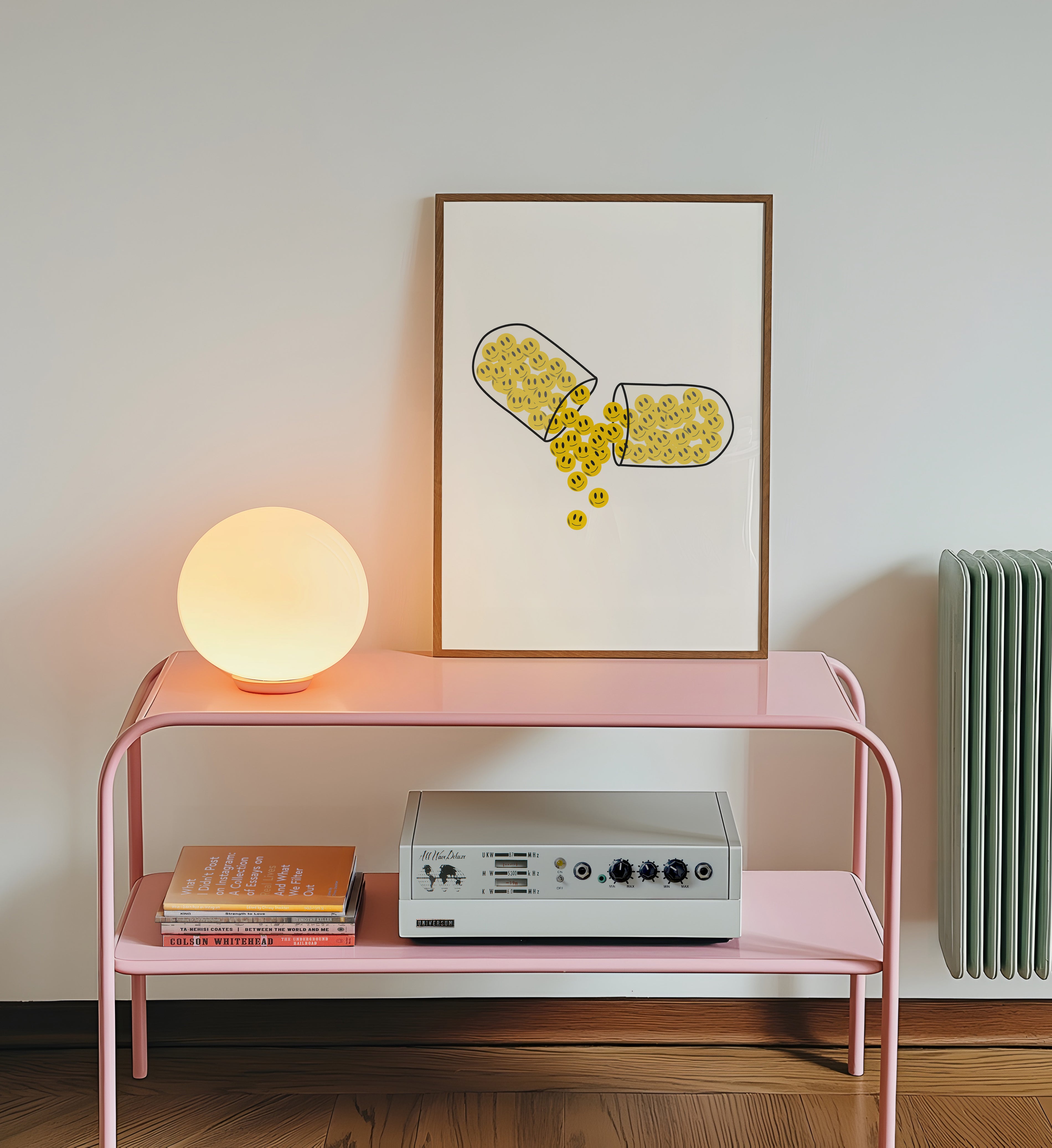 Happy Pills Yellow Poster
