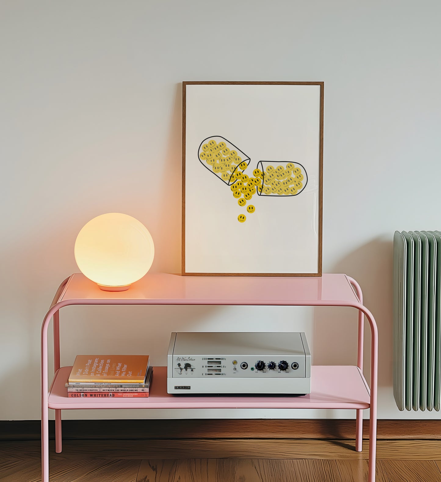 Happy Pills Yellow Poster