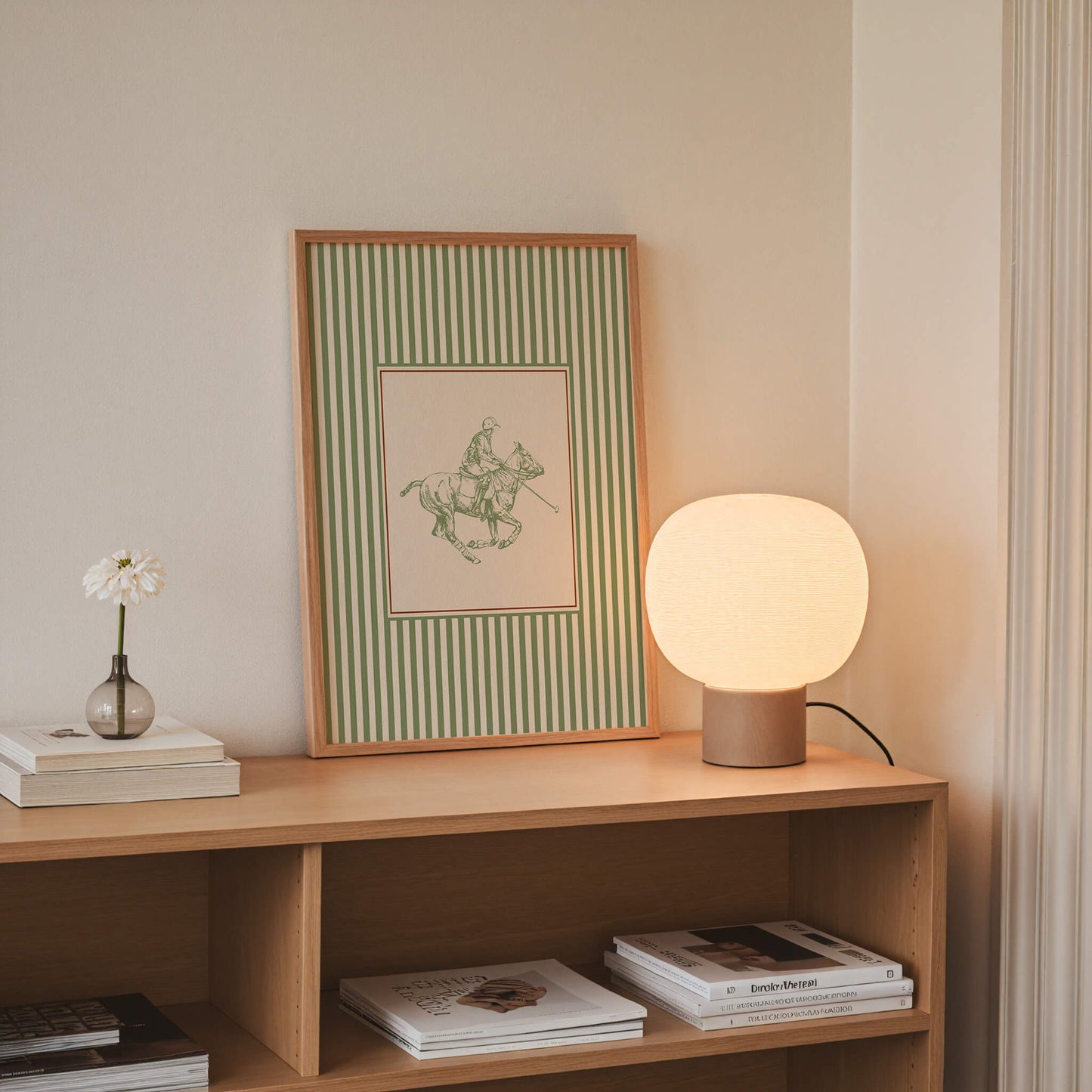 Classic Polo Player Equestrian Poster