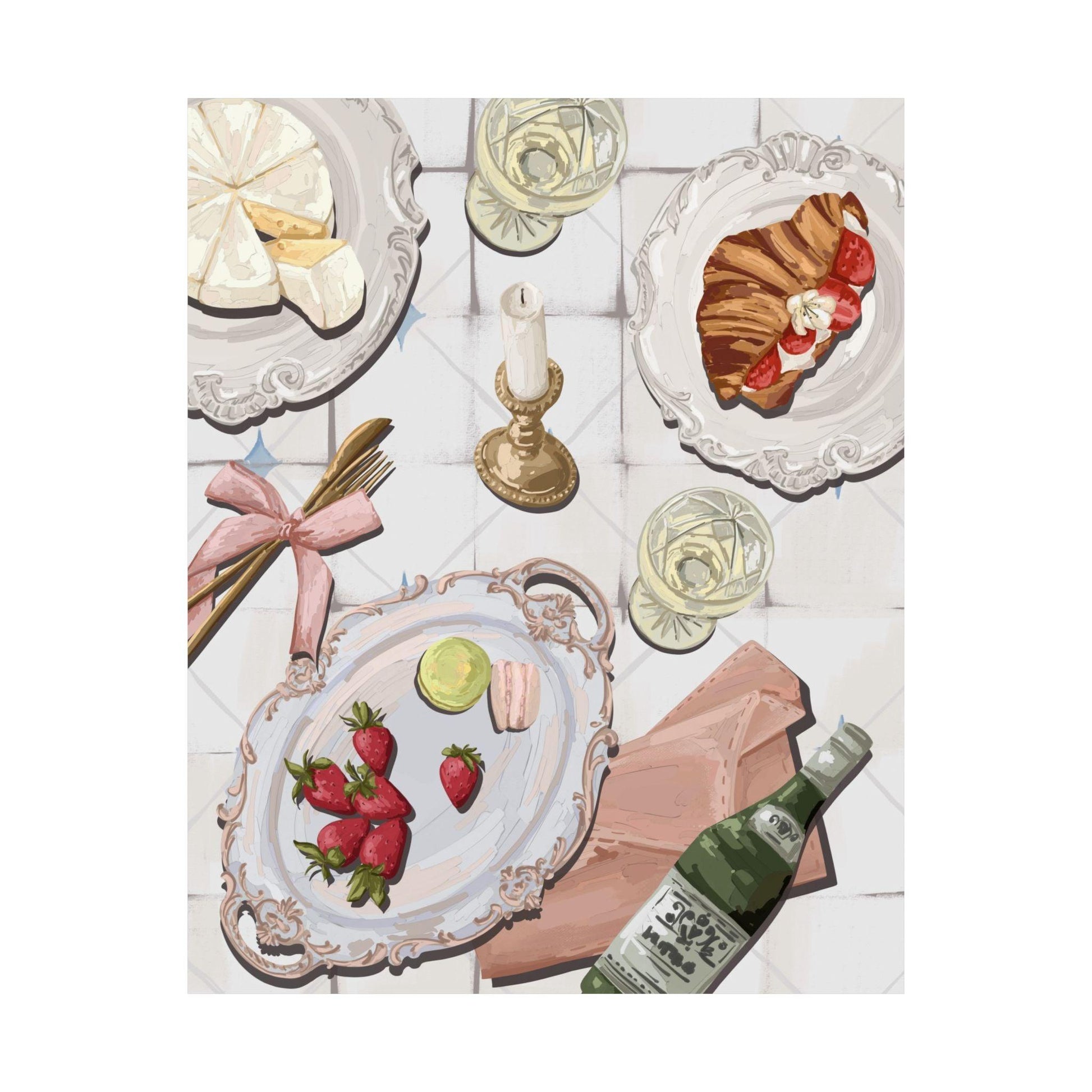 Coquette Brunch Poster