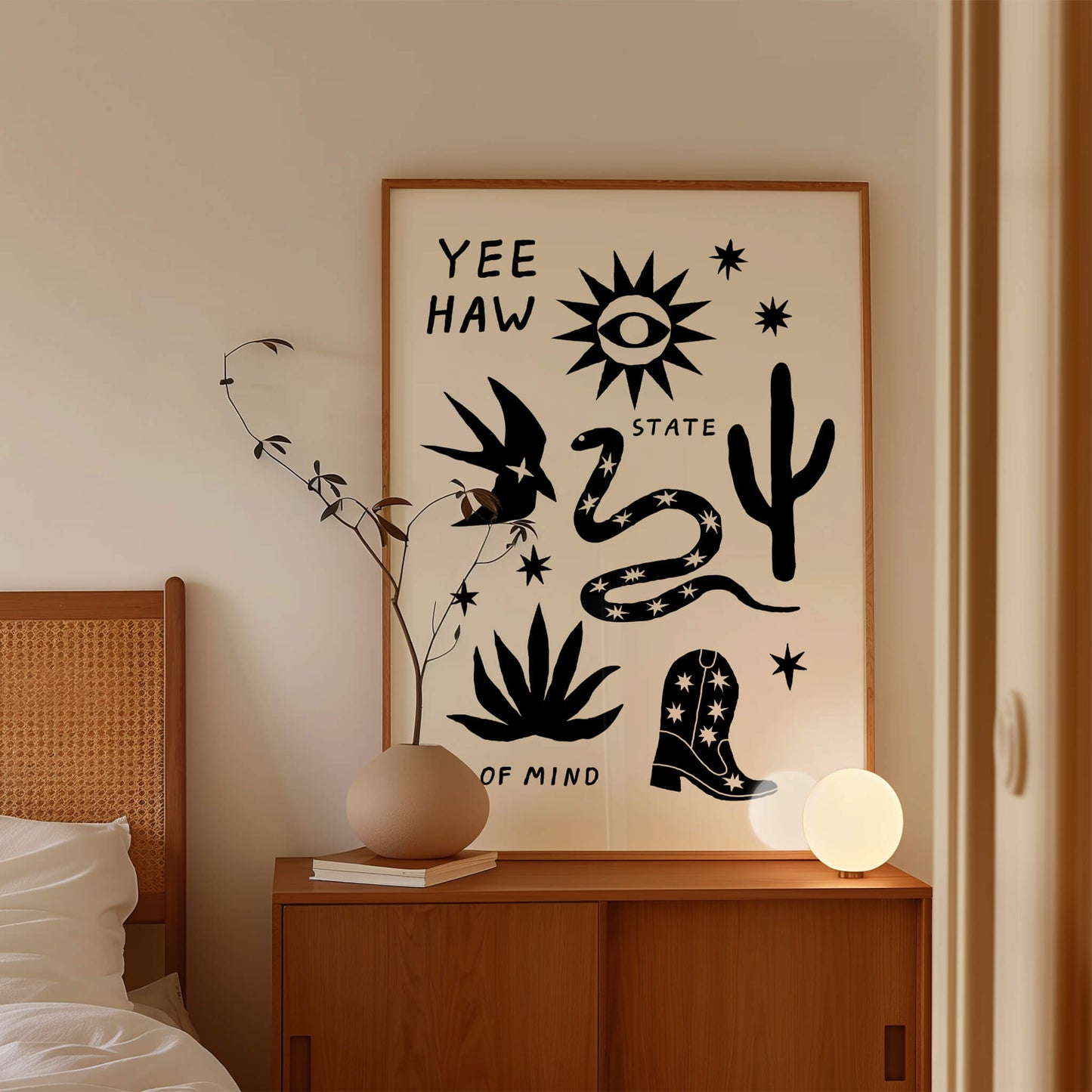 Yee Haw State of Mind Poster