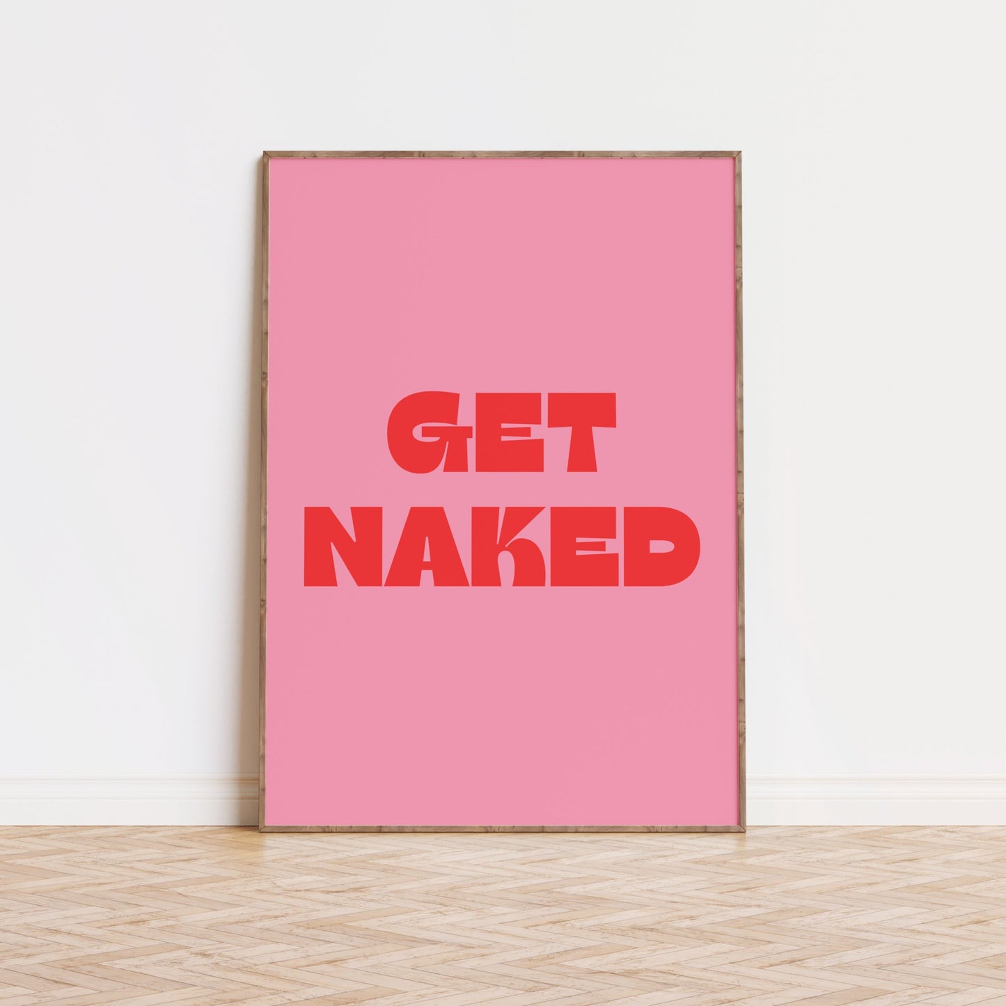 Get Naked Poster