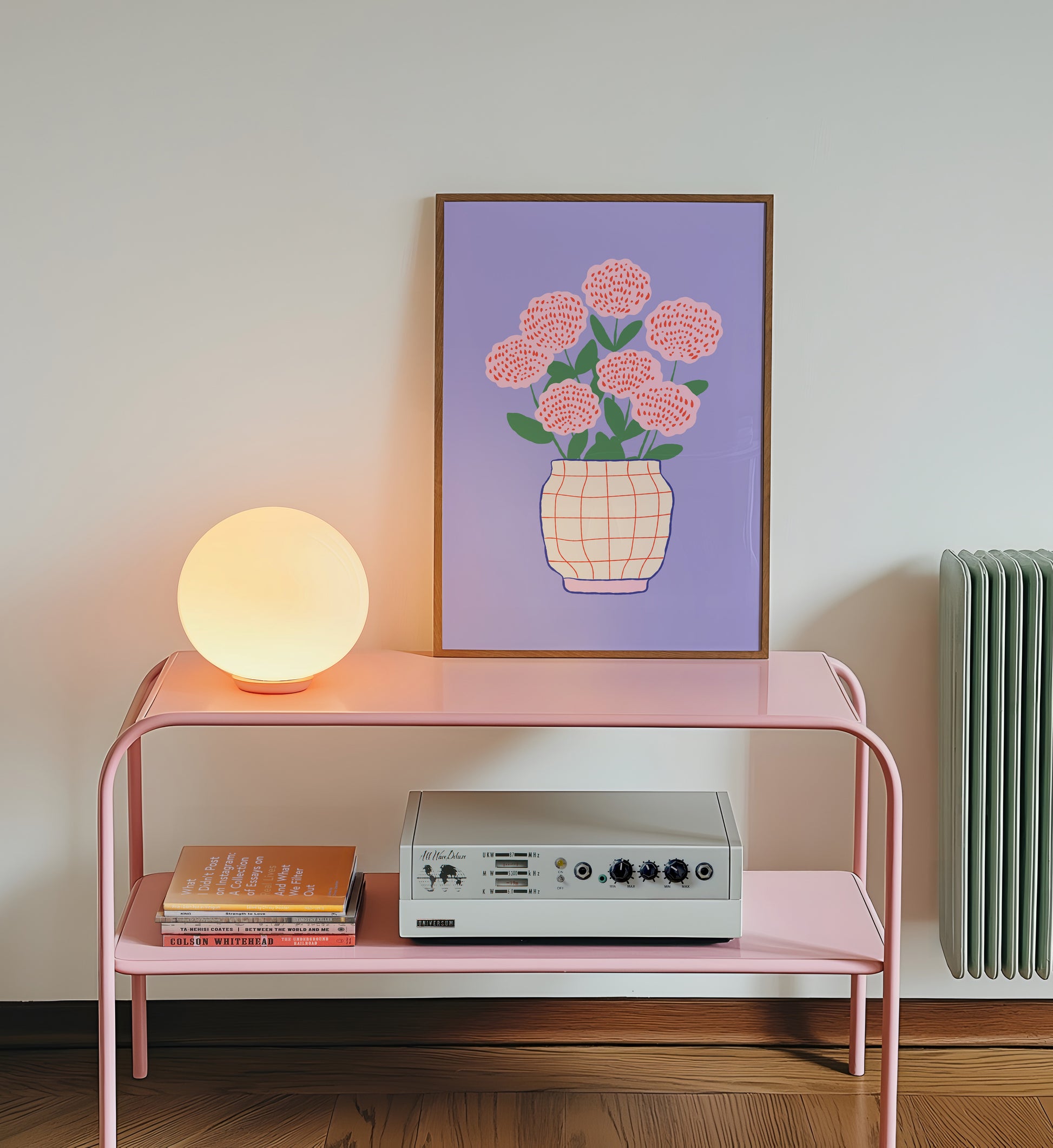 Hydrangeas Vase Poster