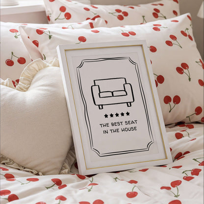 Best Seat In The House Couch Poster