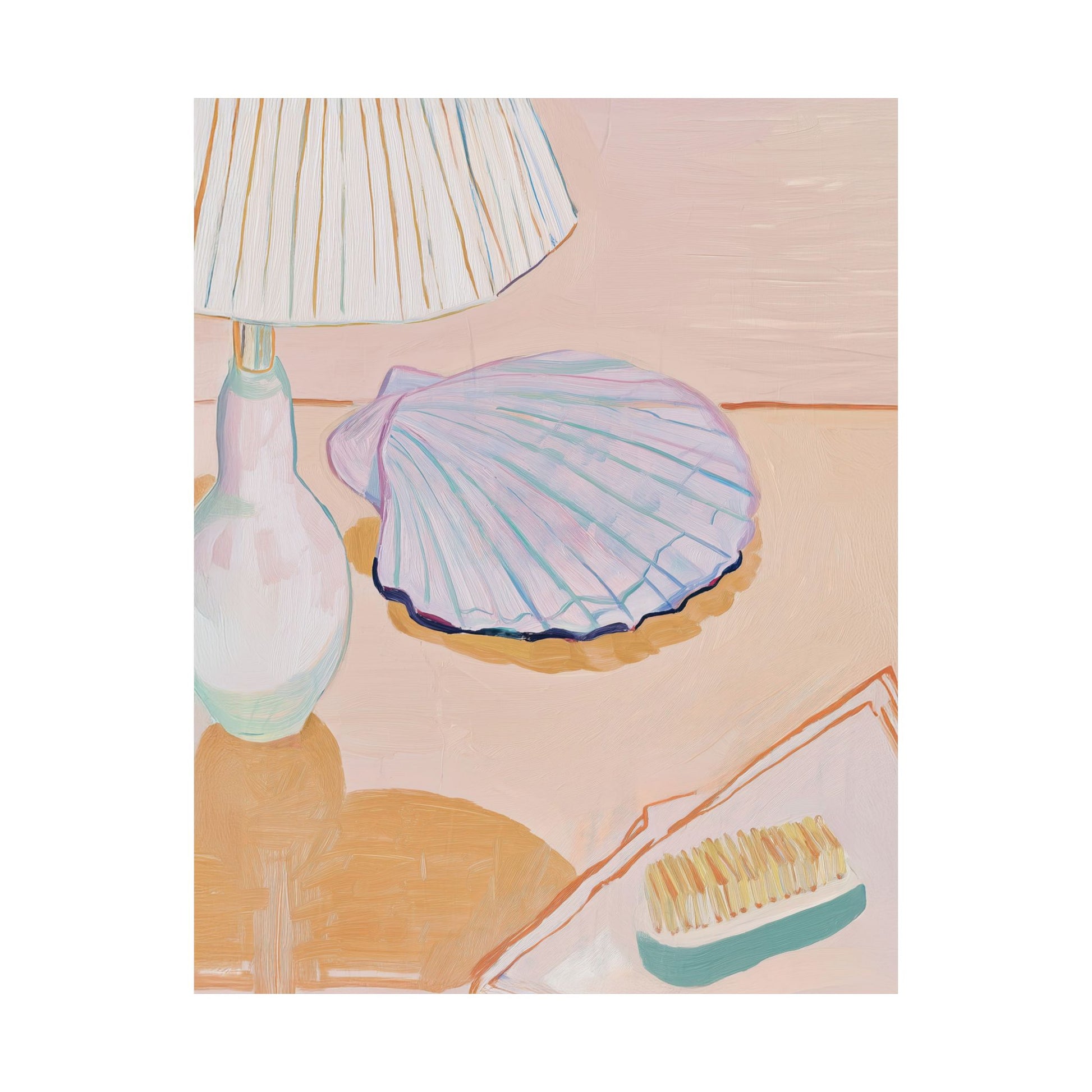 Coastal Vanity Still Life Poster