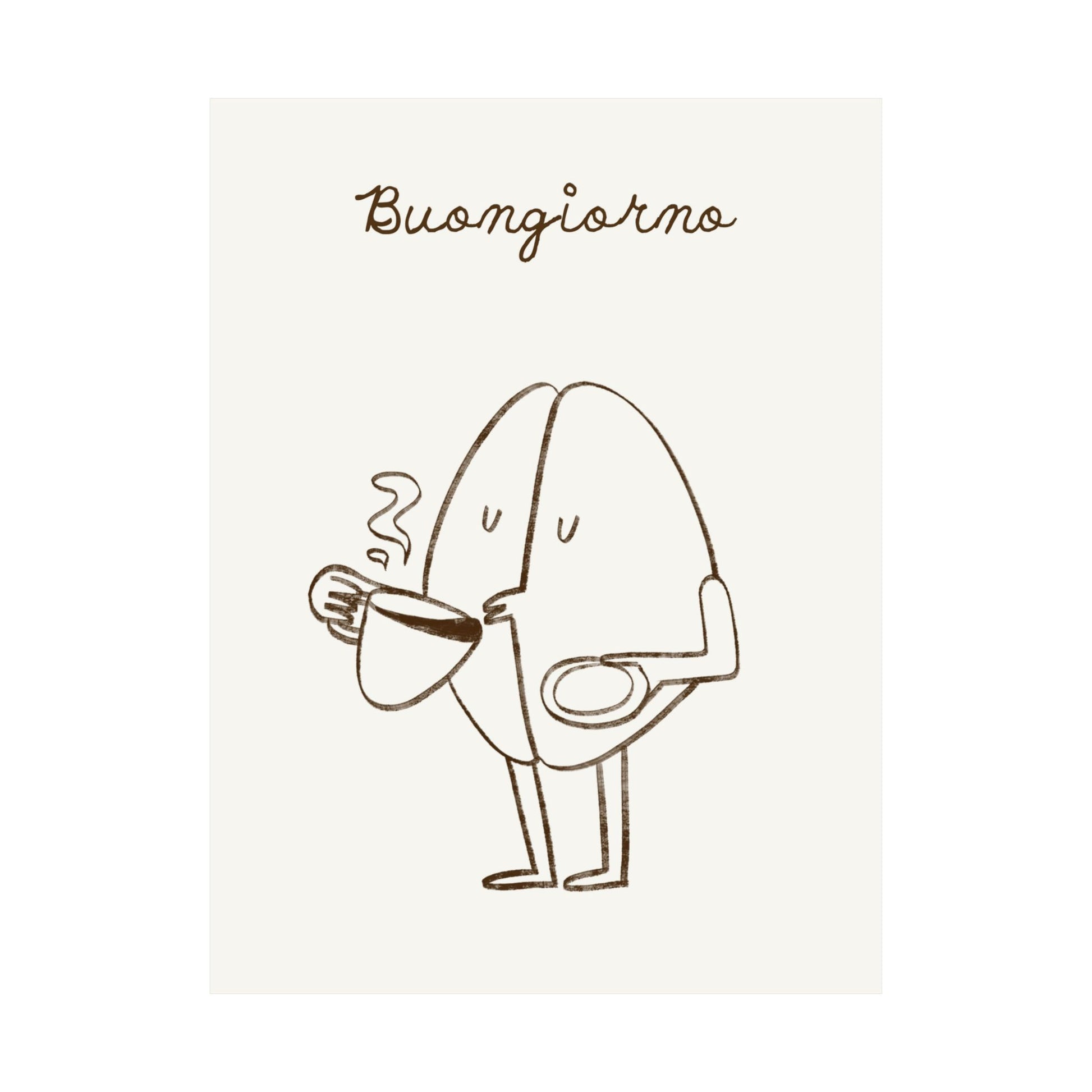 Buongiorno Brown Poster