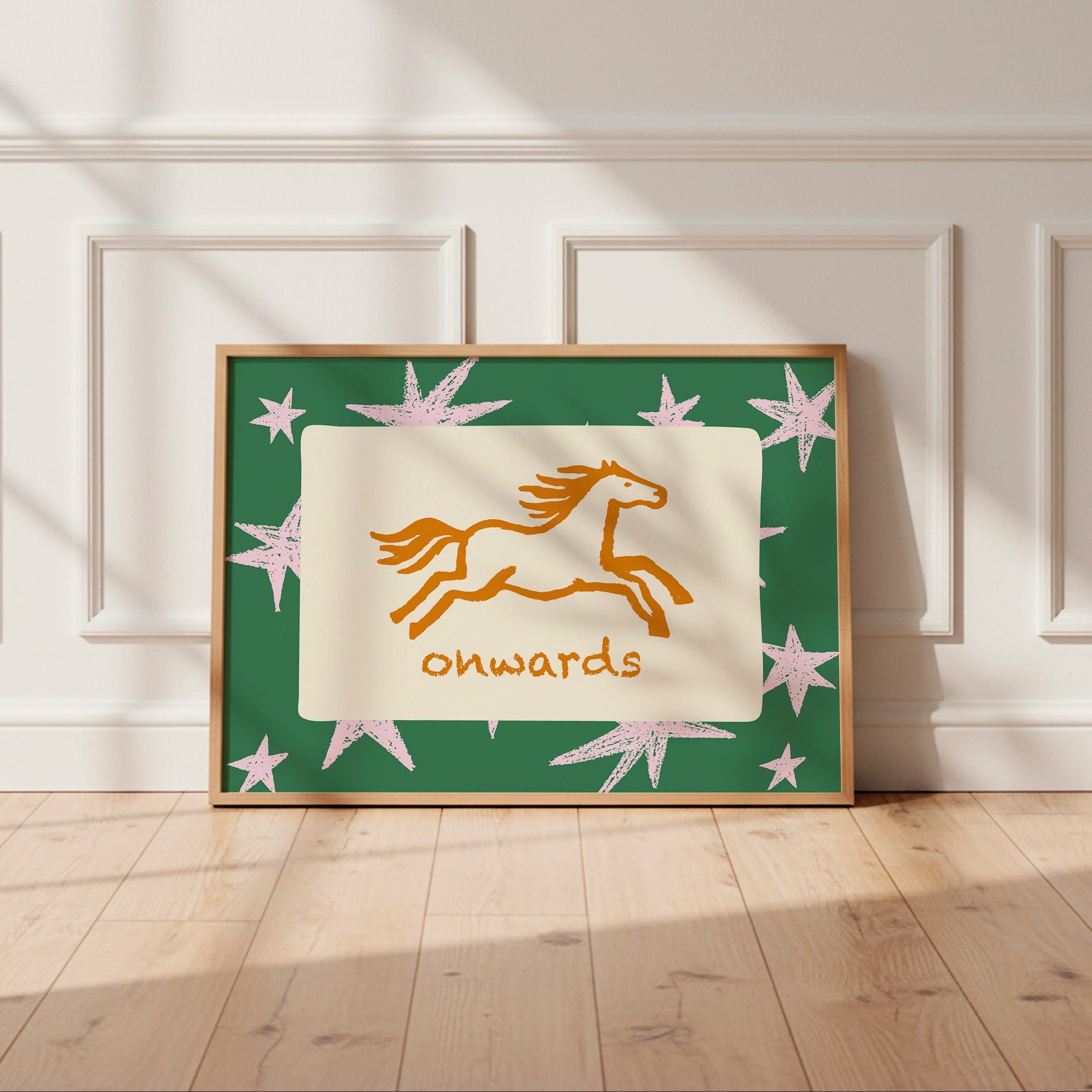 Onwards Whimsical Poster