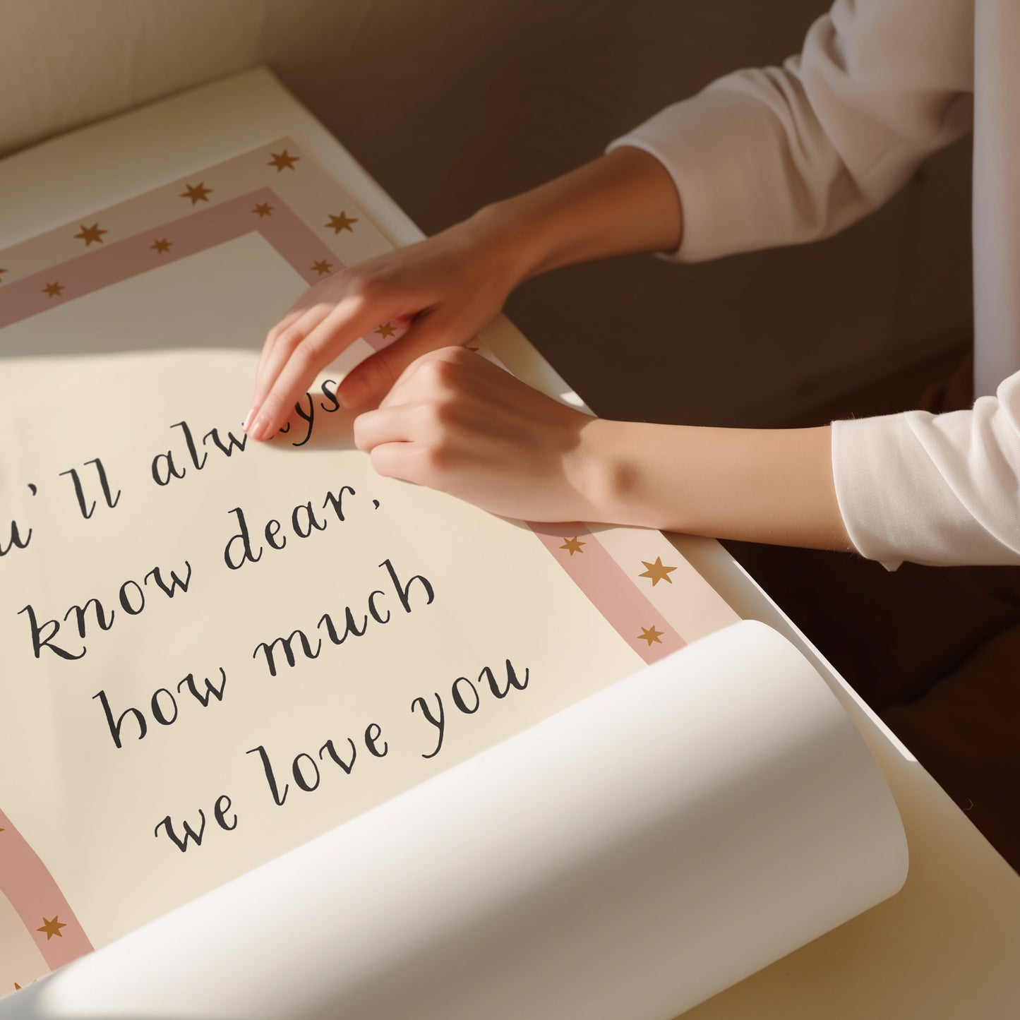 You'll Never Know Dear How Much We Love You Poster