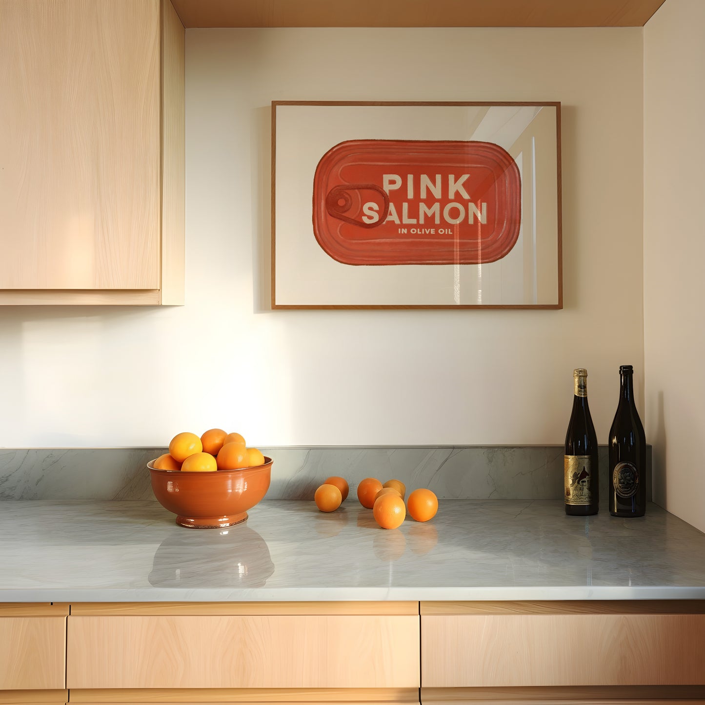 Pink Salmon in Tin Horizontal Poster