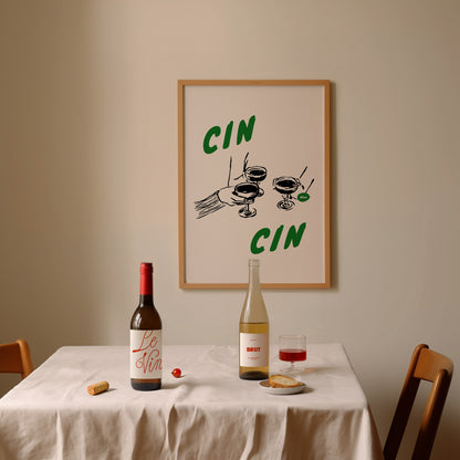 Cin Cin Cheers Poster