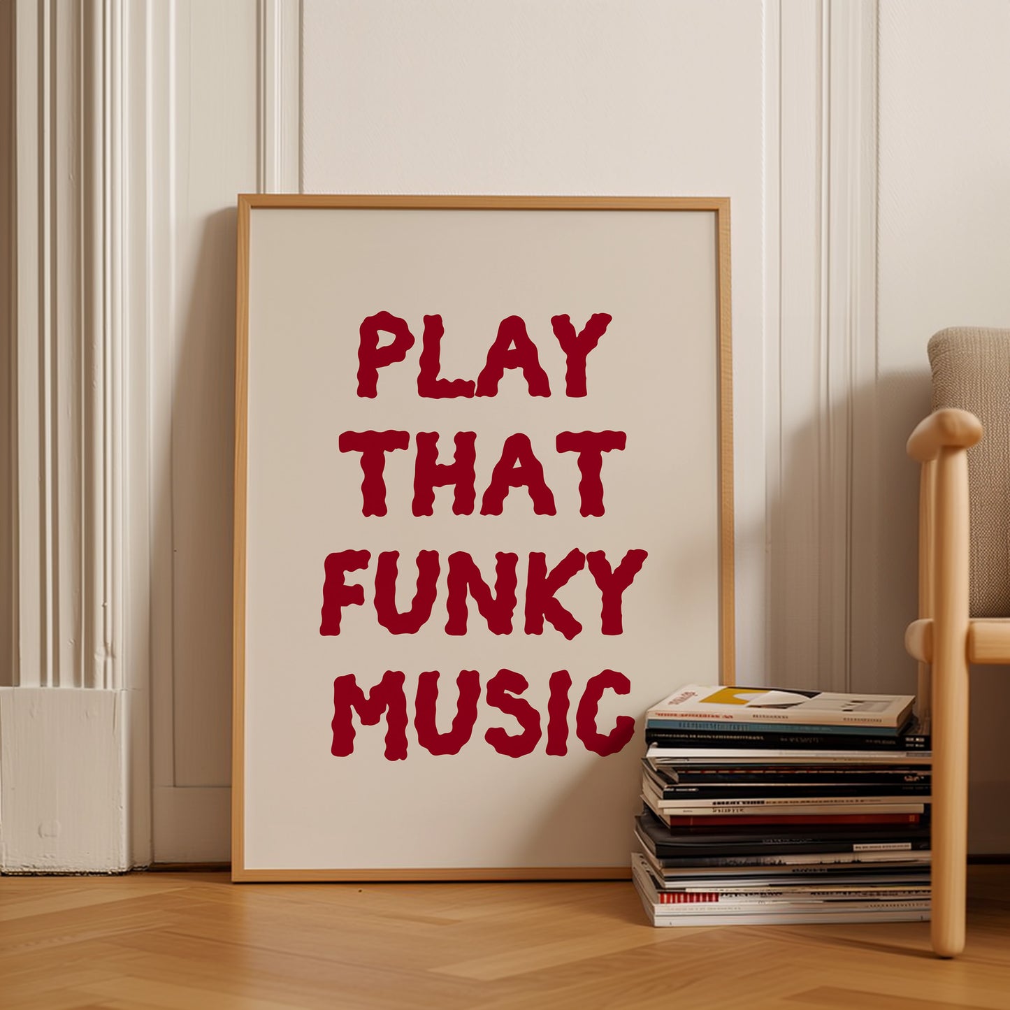 Play That Funky Music Poster