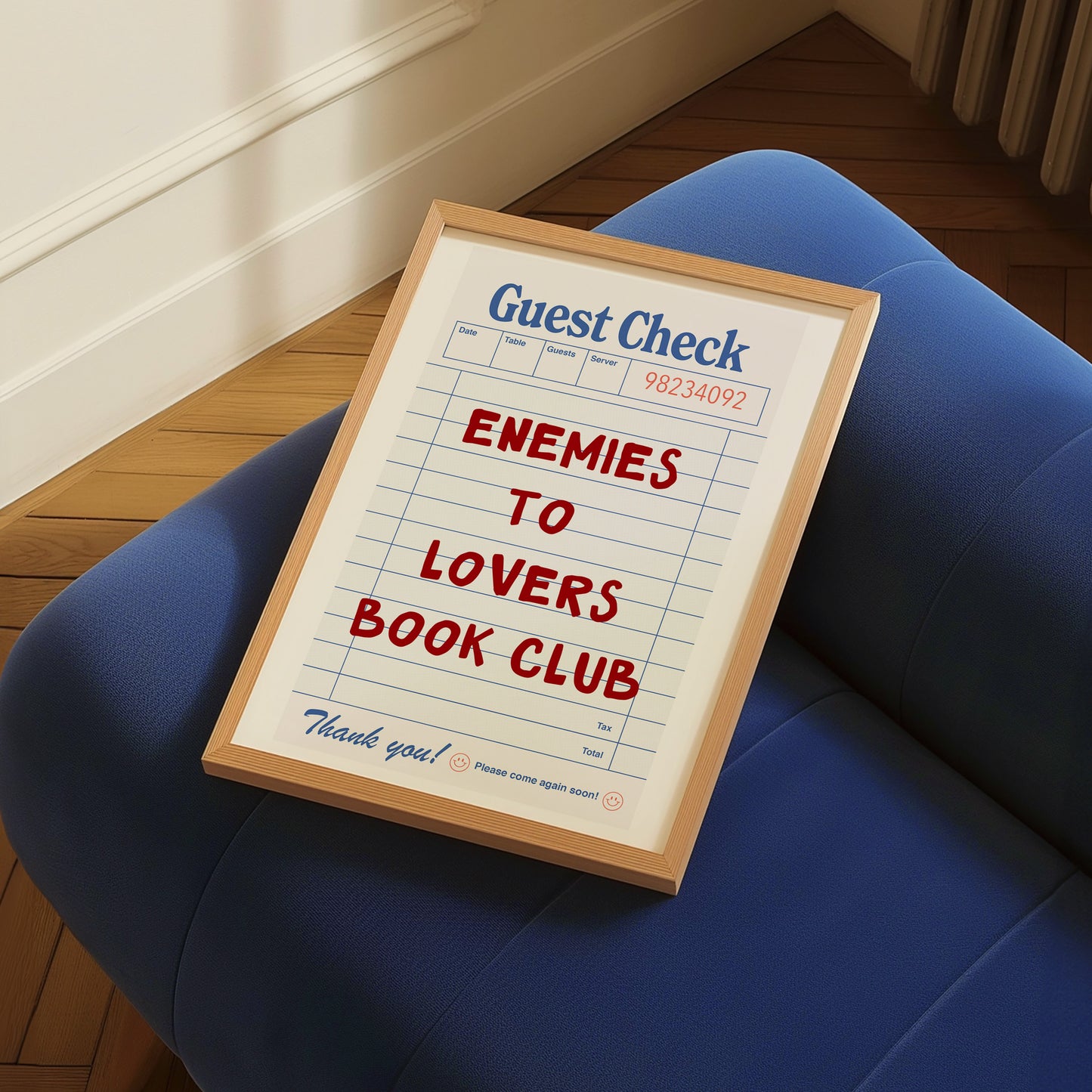 Enemies to Lovers Book Club Poster