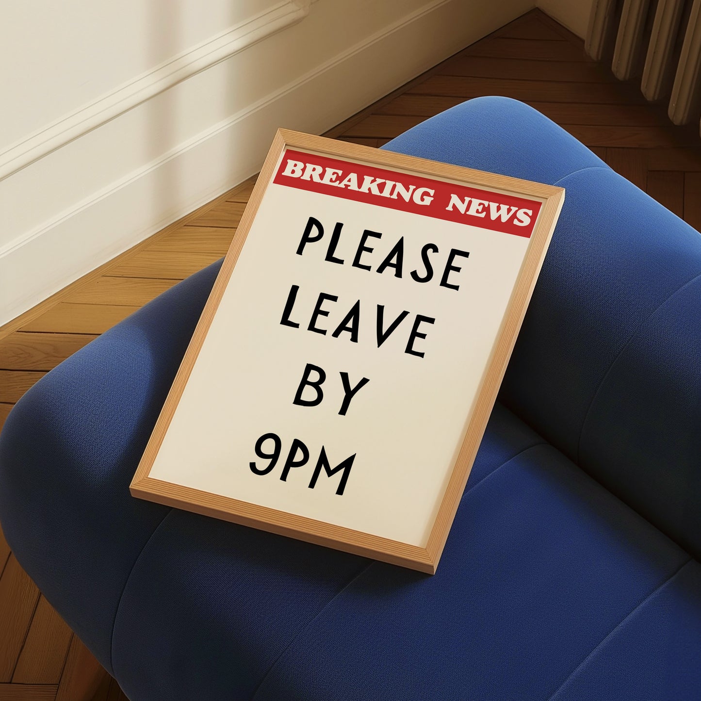 Please Leave By 9pm News Poster