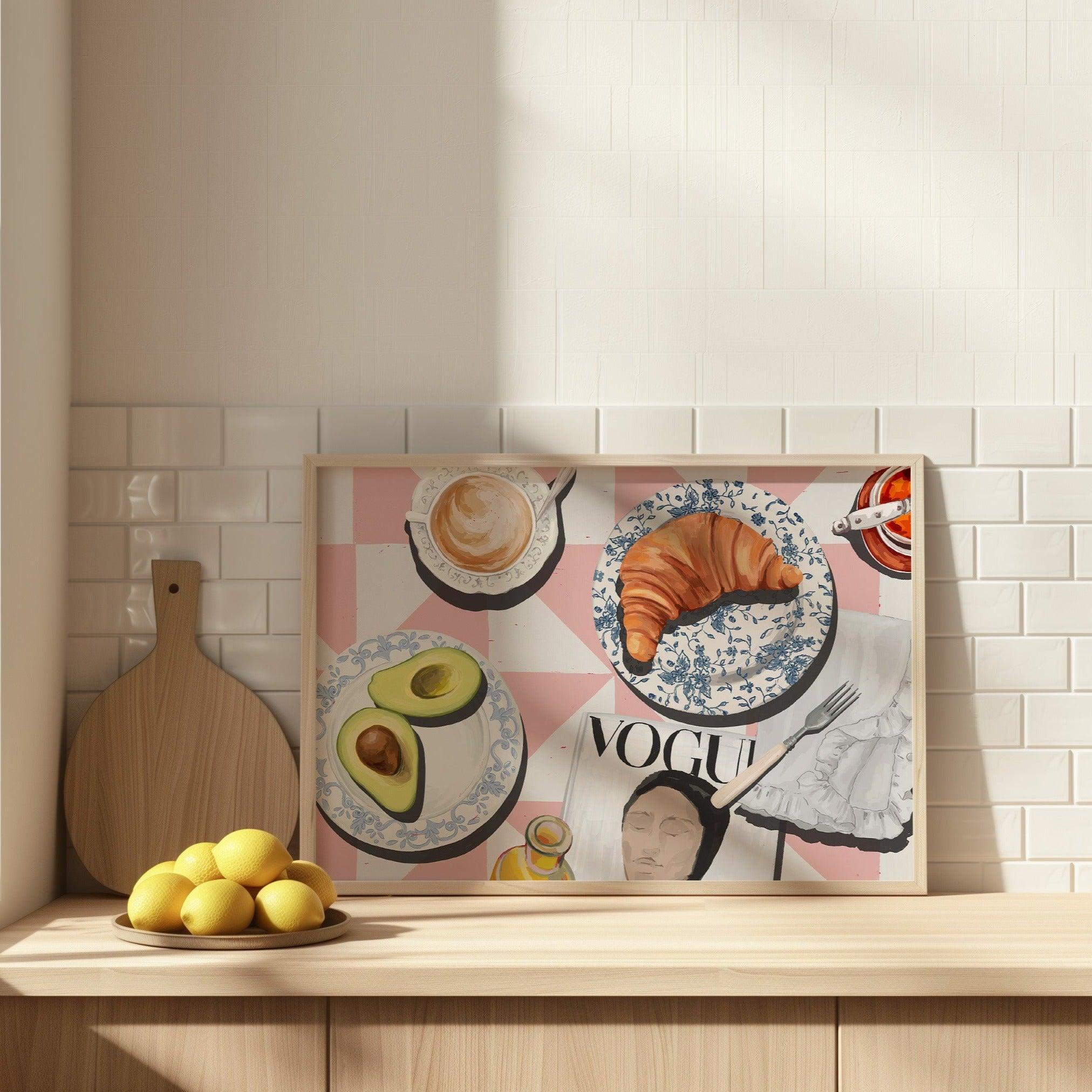 Breakfast Horizontal Poster