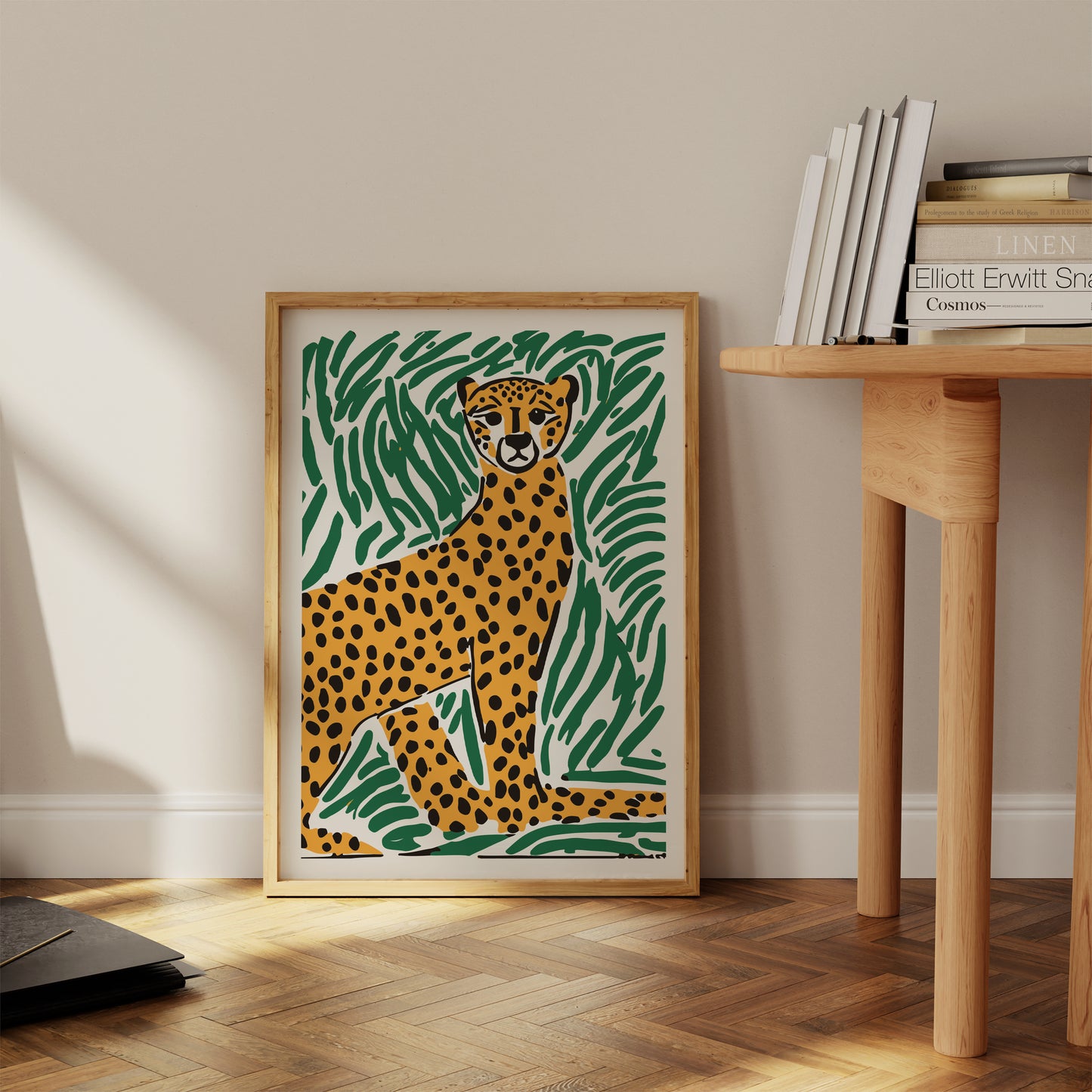Hand Drawn Tiger Poster