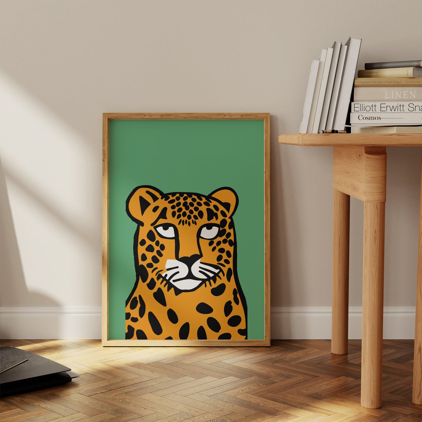 Eye-roll Tiger Poster