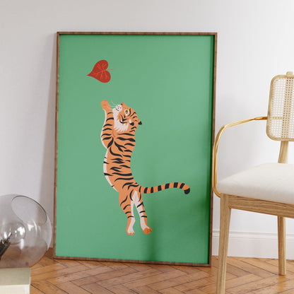 Tiger Heart Poster